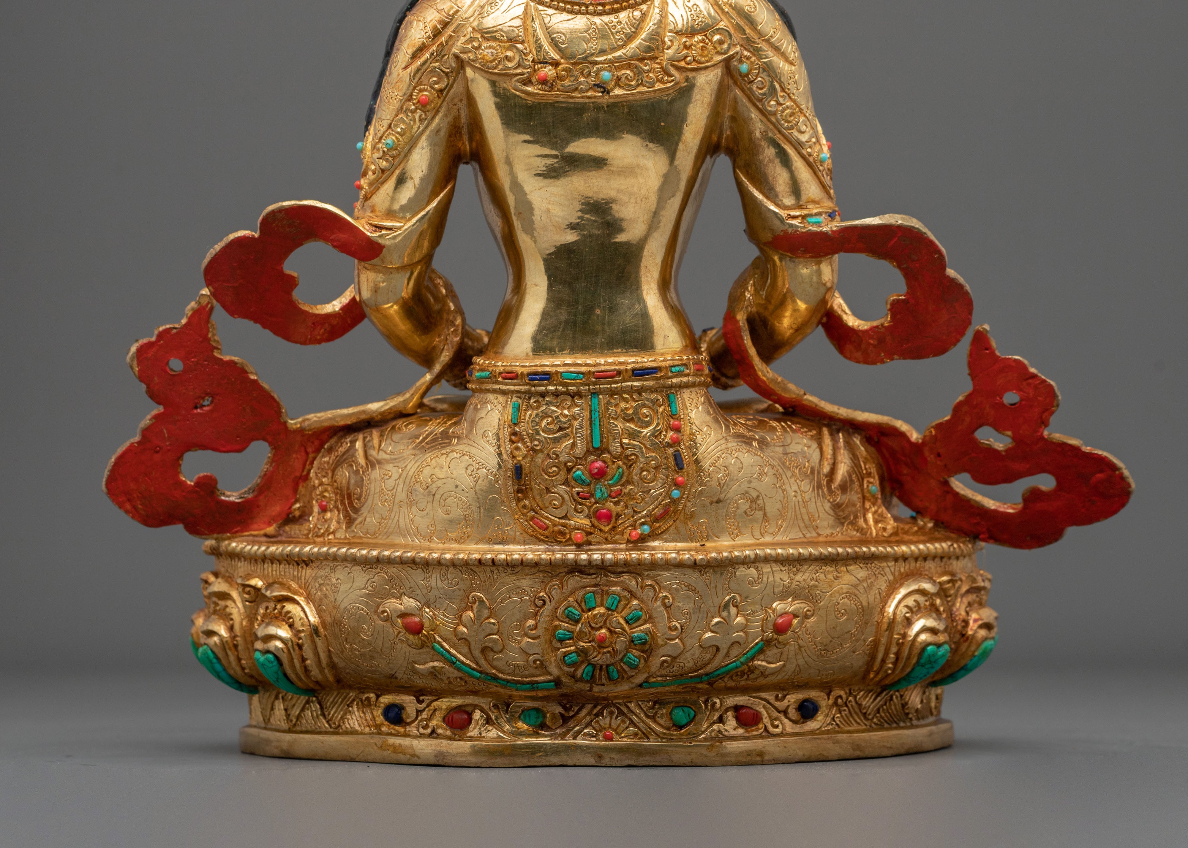 Amitayus Vajrayana Sacred Figure: Buddha of Longevity