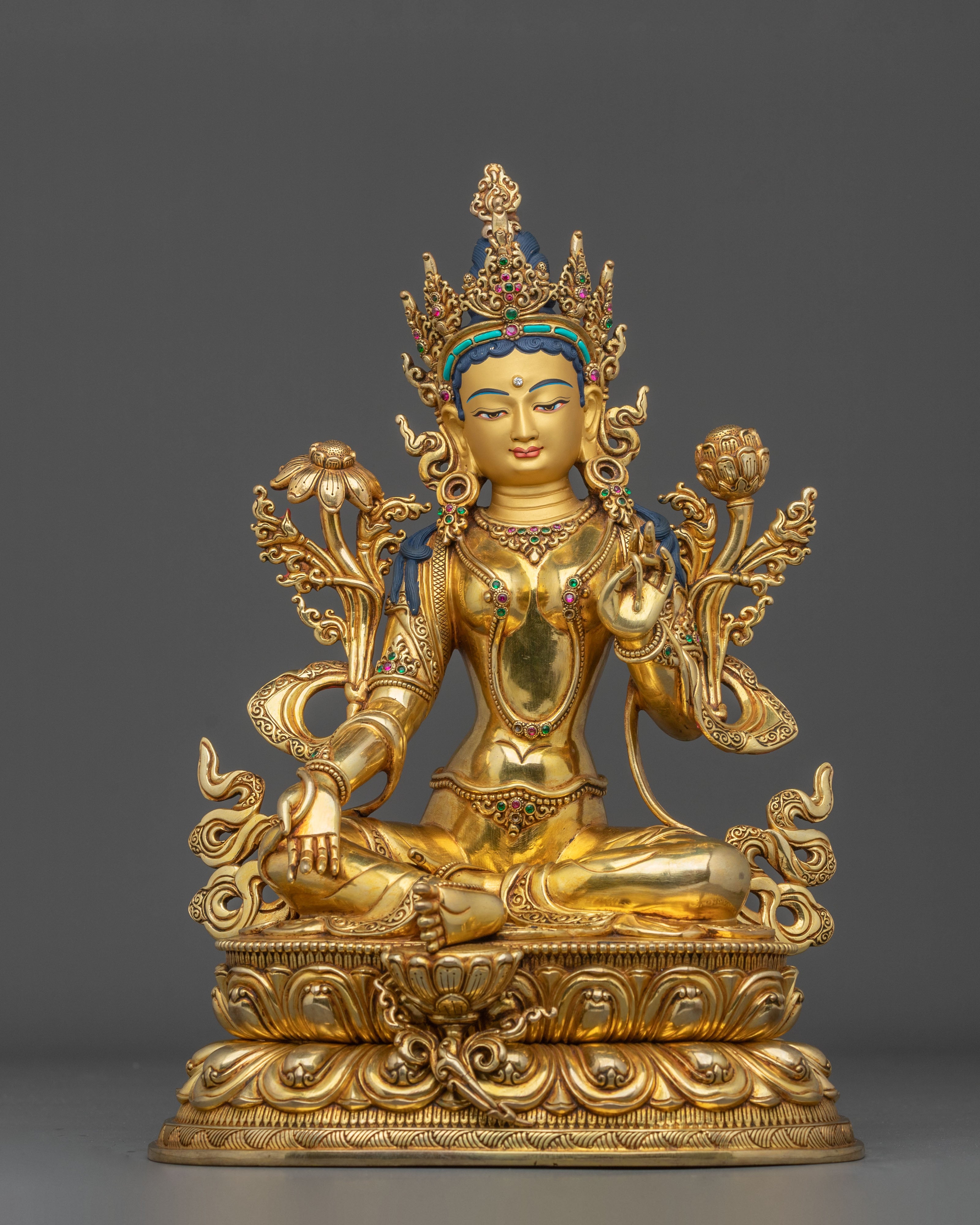 Green Tara  Statue 