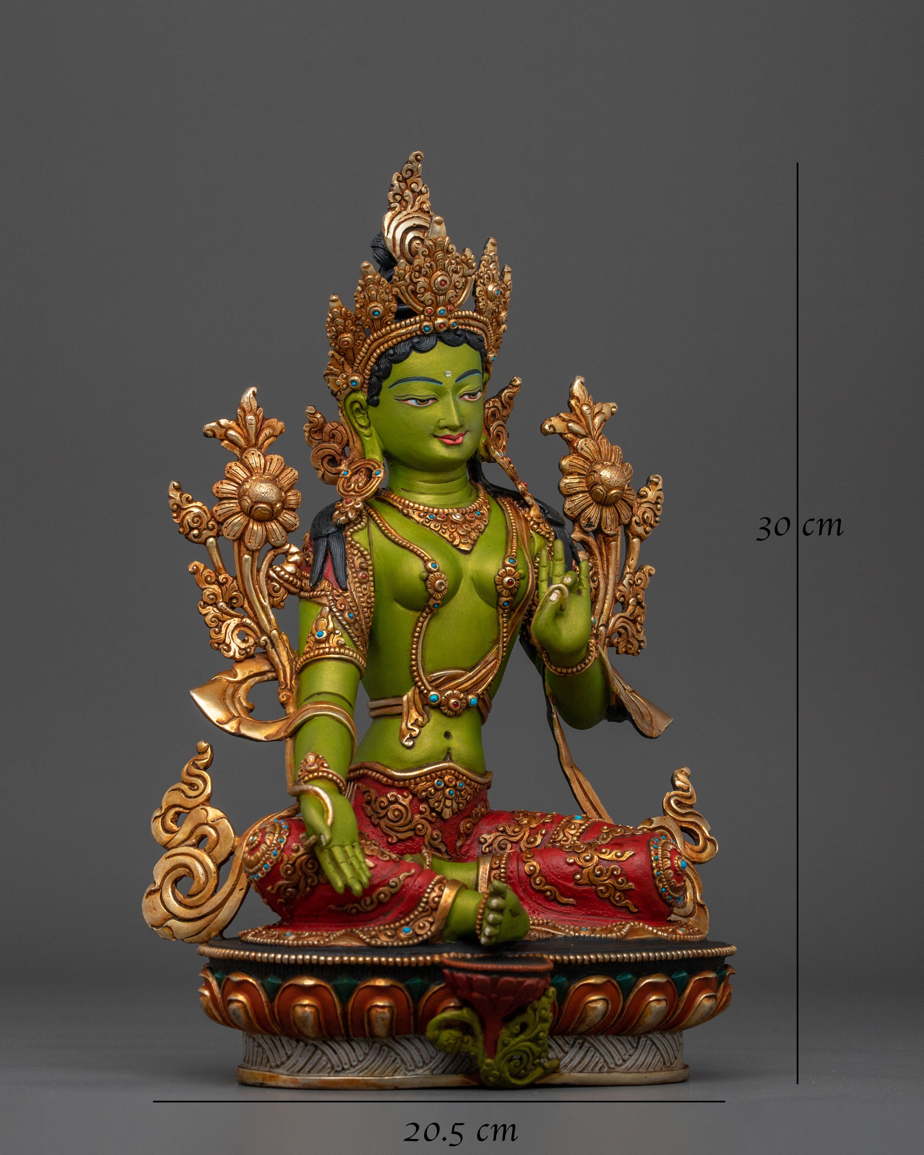 Goddess Shyama Tara Sacred Statue: Symbol of Compassion