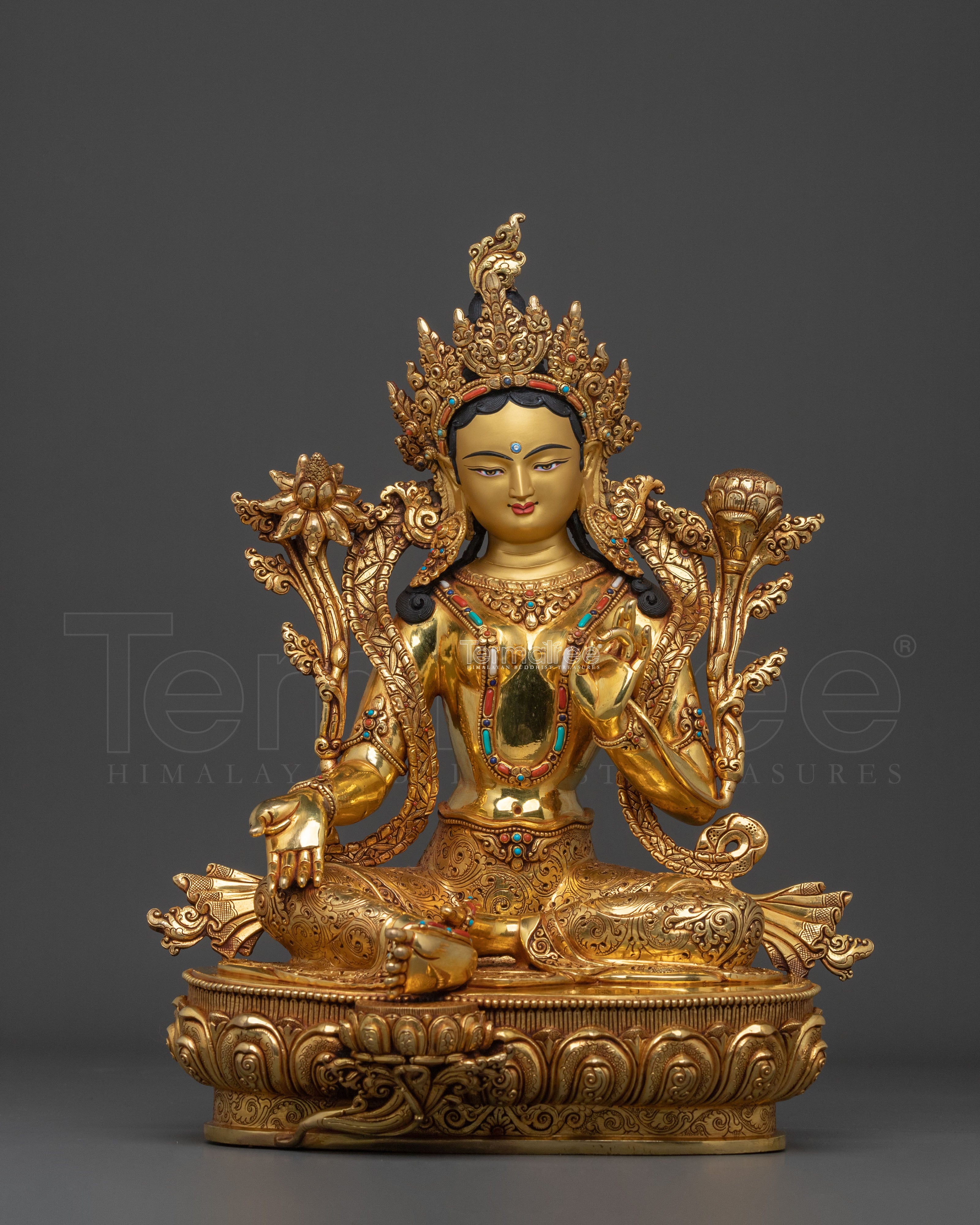 Green Tara  Statue 