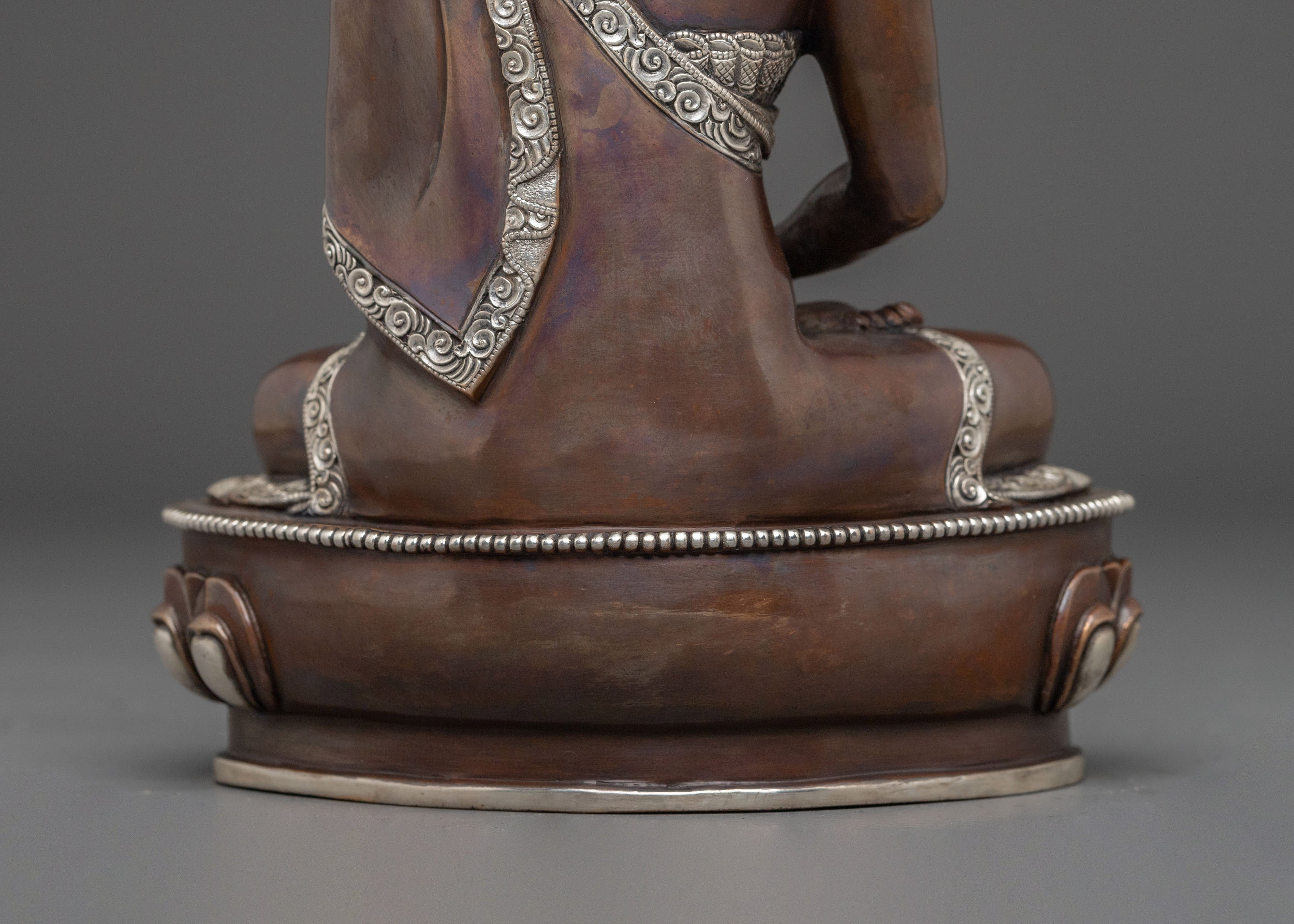 Amitabha Buddha Spiritual Figurine | Oxidized Copper Body
