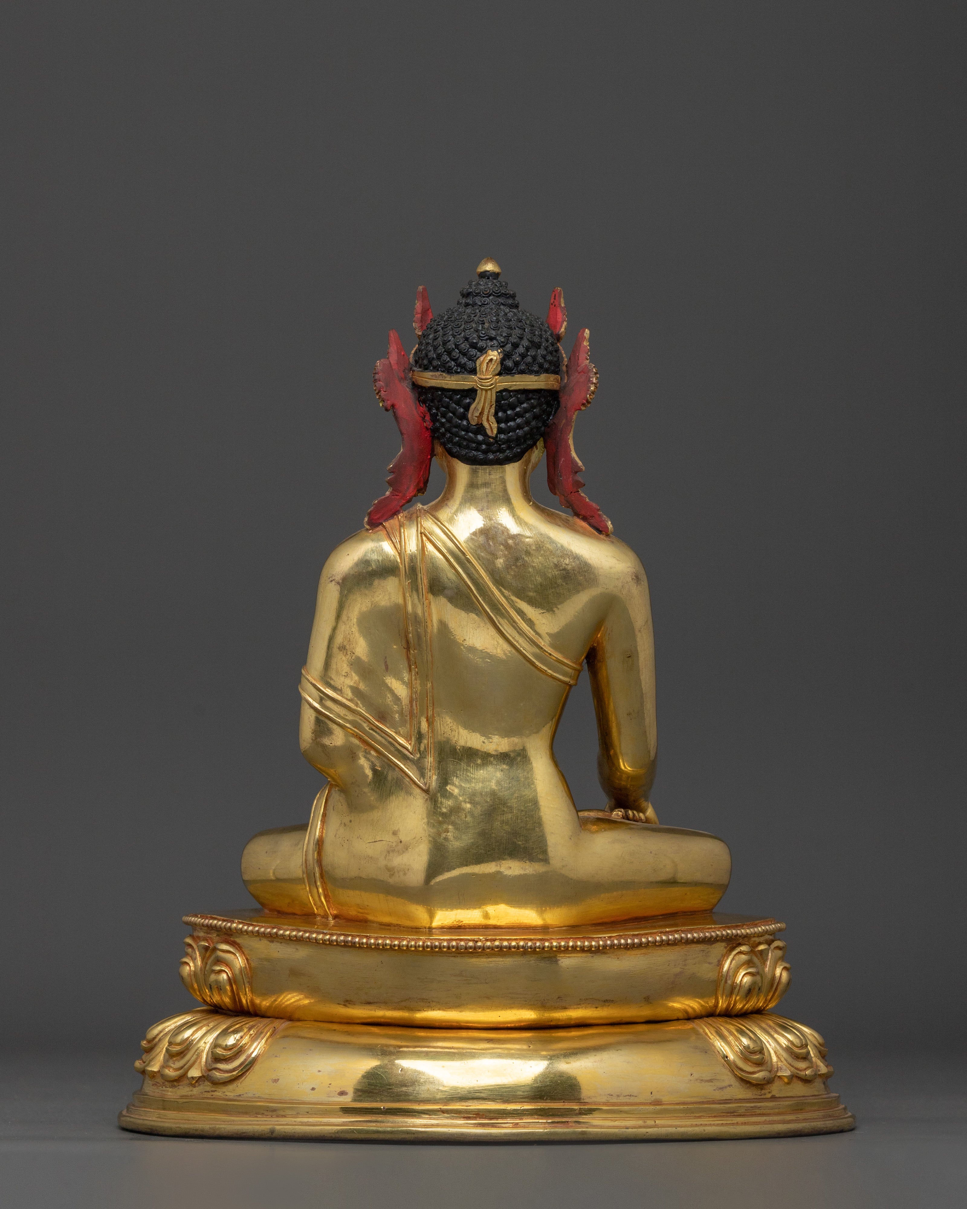 Crown Shakyamuni Buddha Statue | Meditation and Home Altar Decor