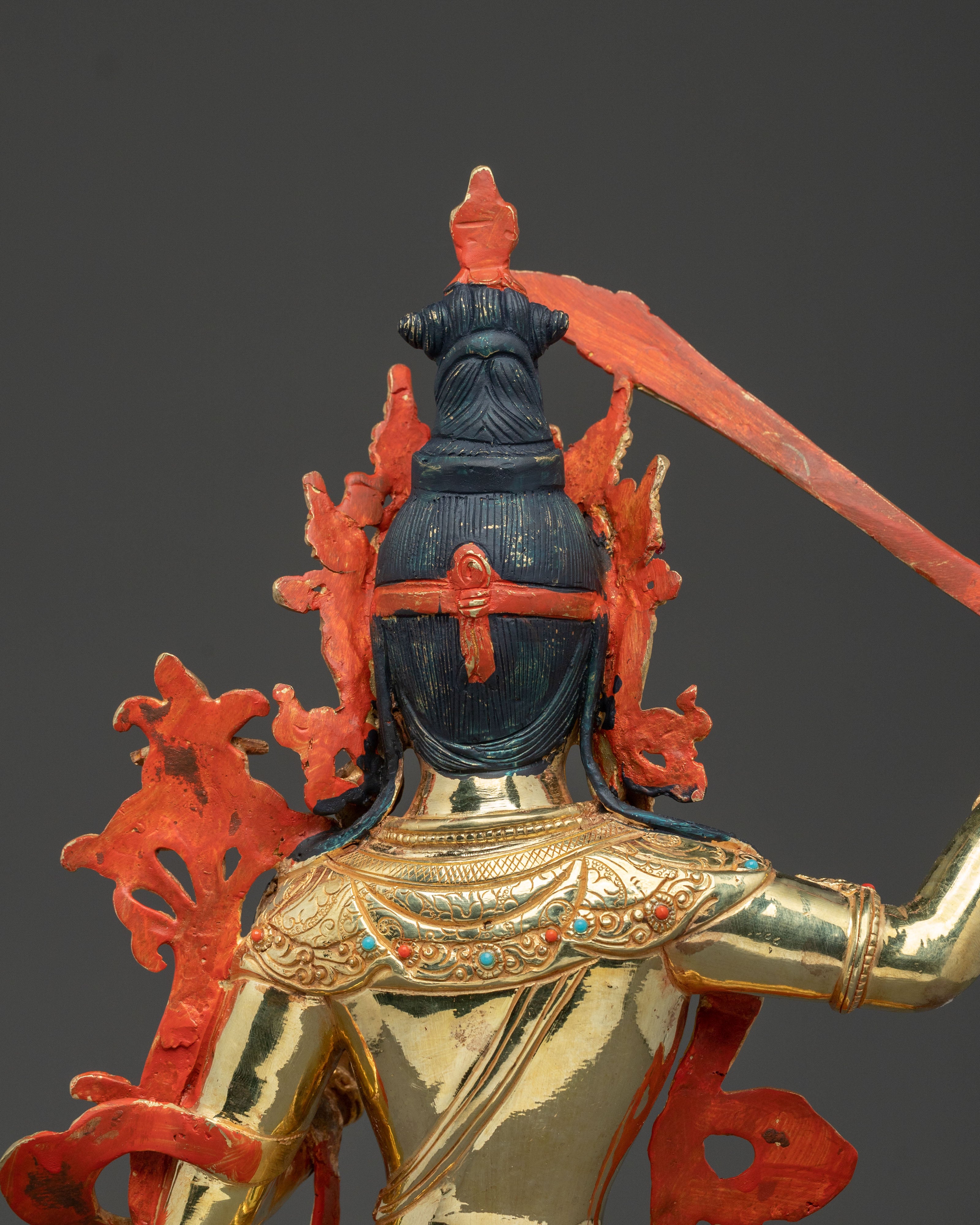 Manjushri Himalayan Statue | Sacred Bodhisattva of Wisdom