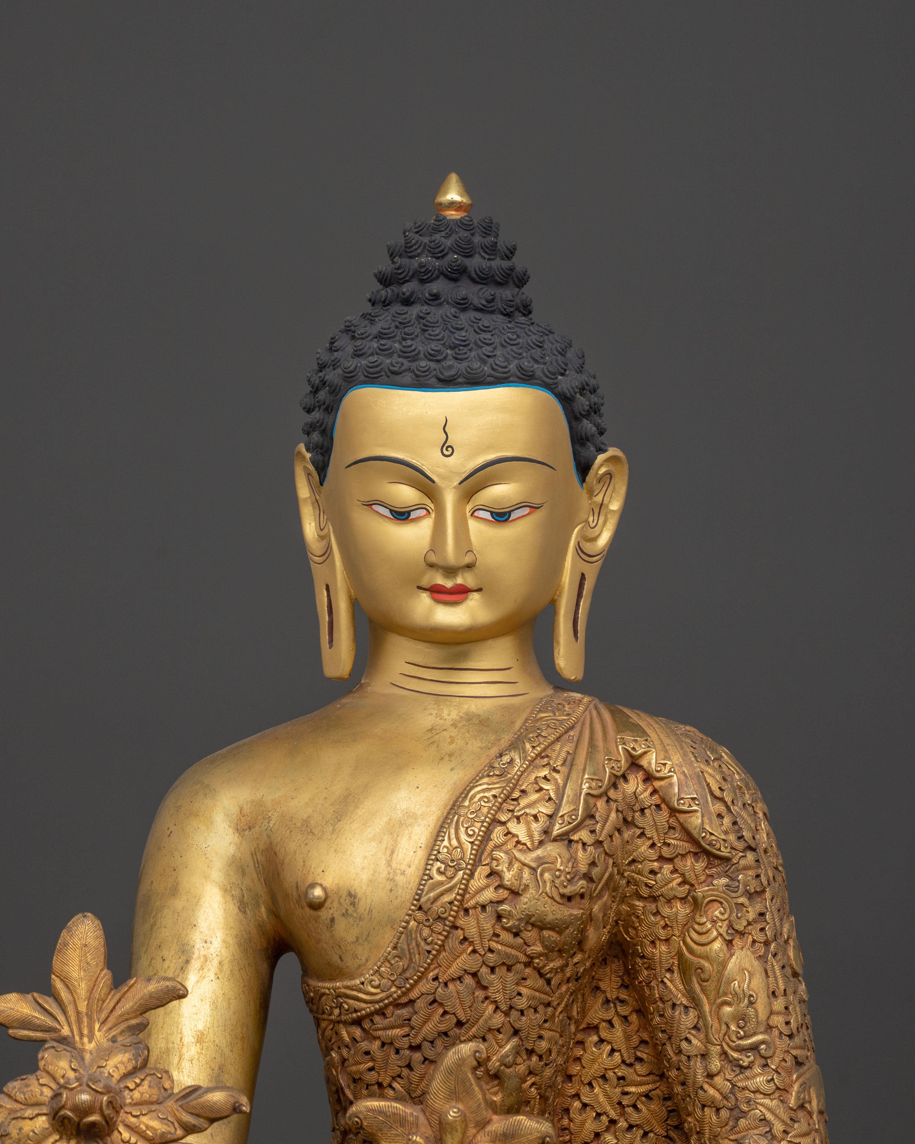 Tibetan Medicine Buddha Statue | Healing Deity