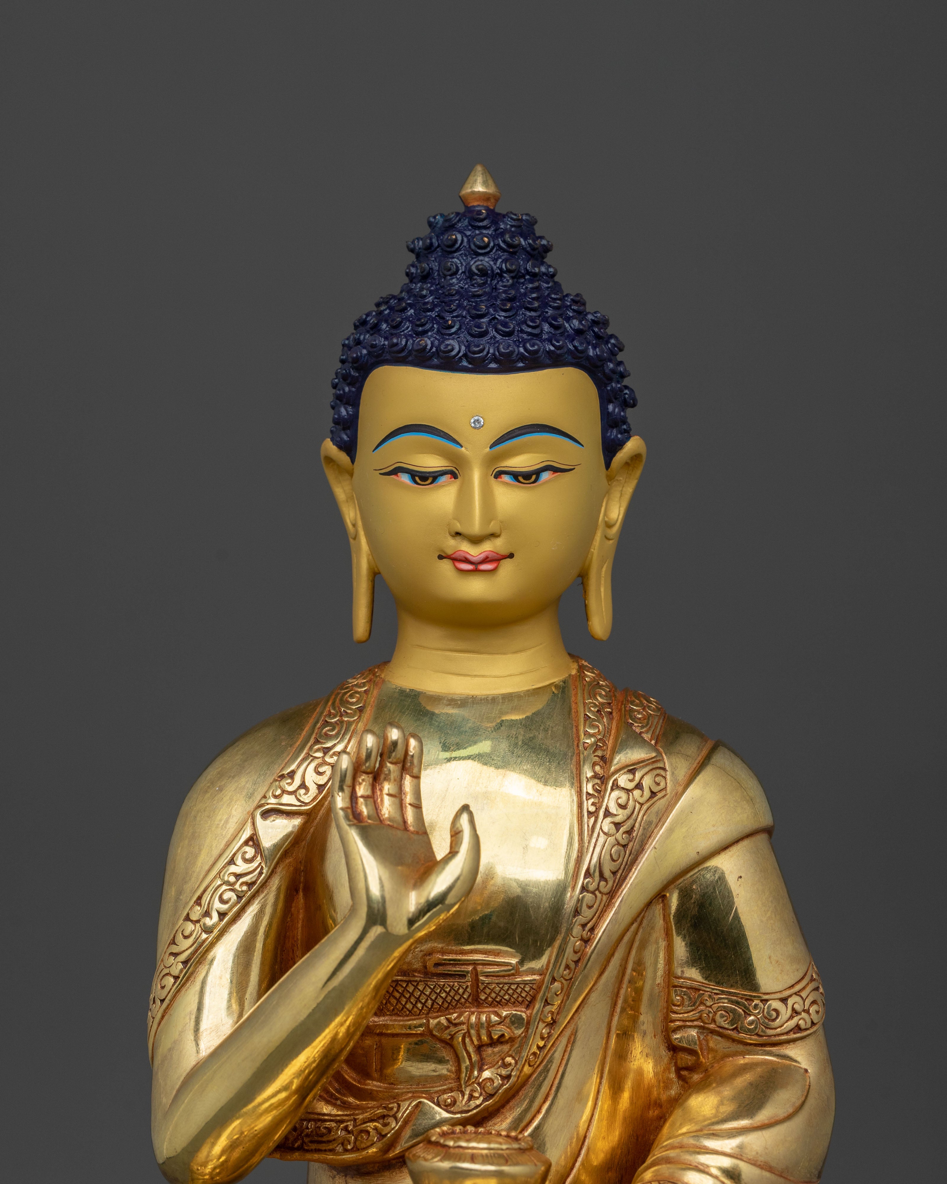 Handcrafted Amoghasiddhi Statue | Home Decor
