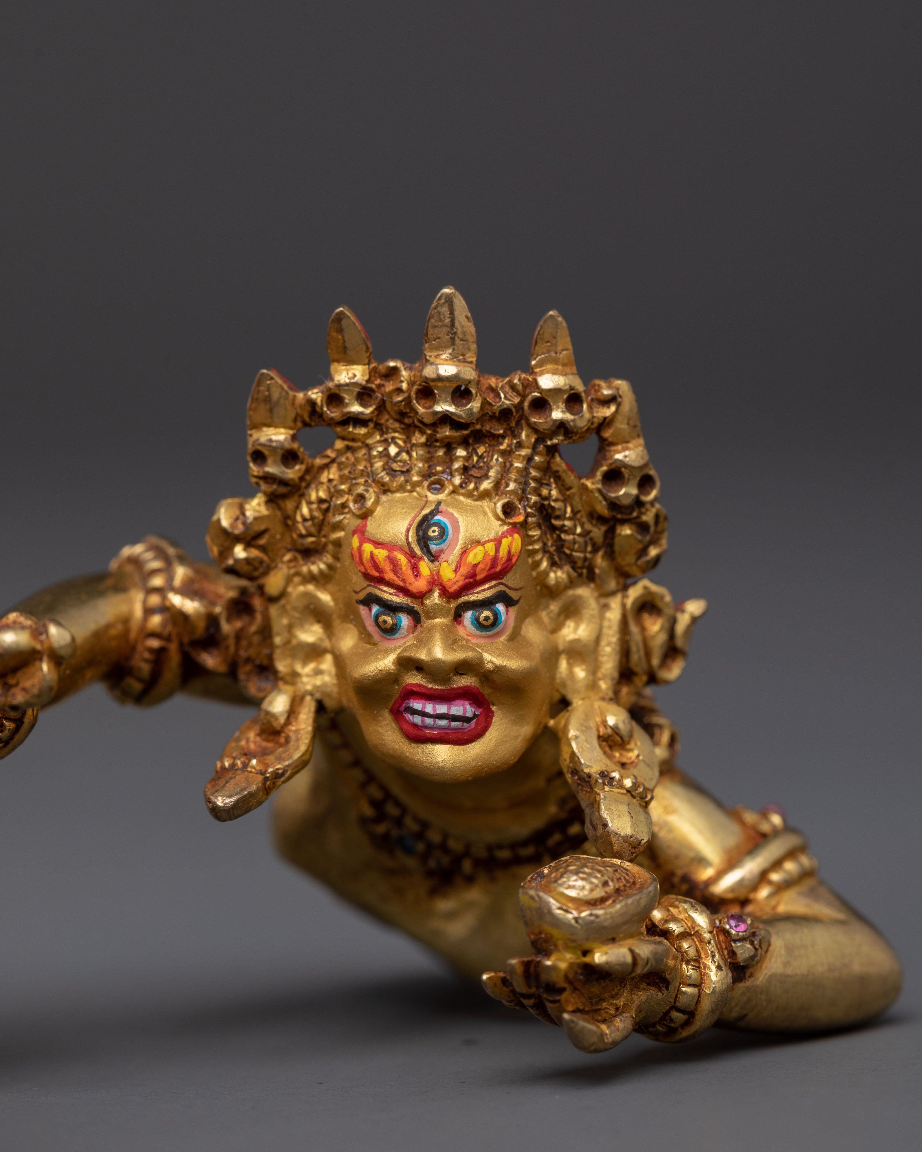 Vajrakilaya Tantric Buddha Sculpture | Buddhist Decor