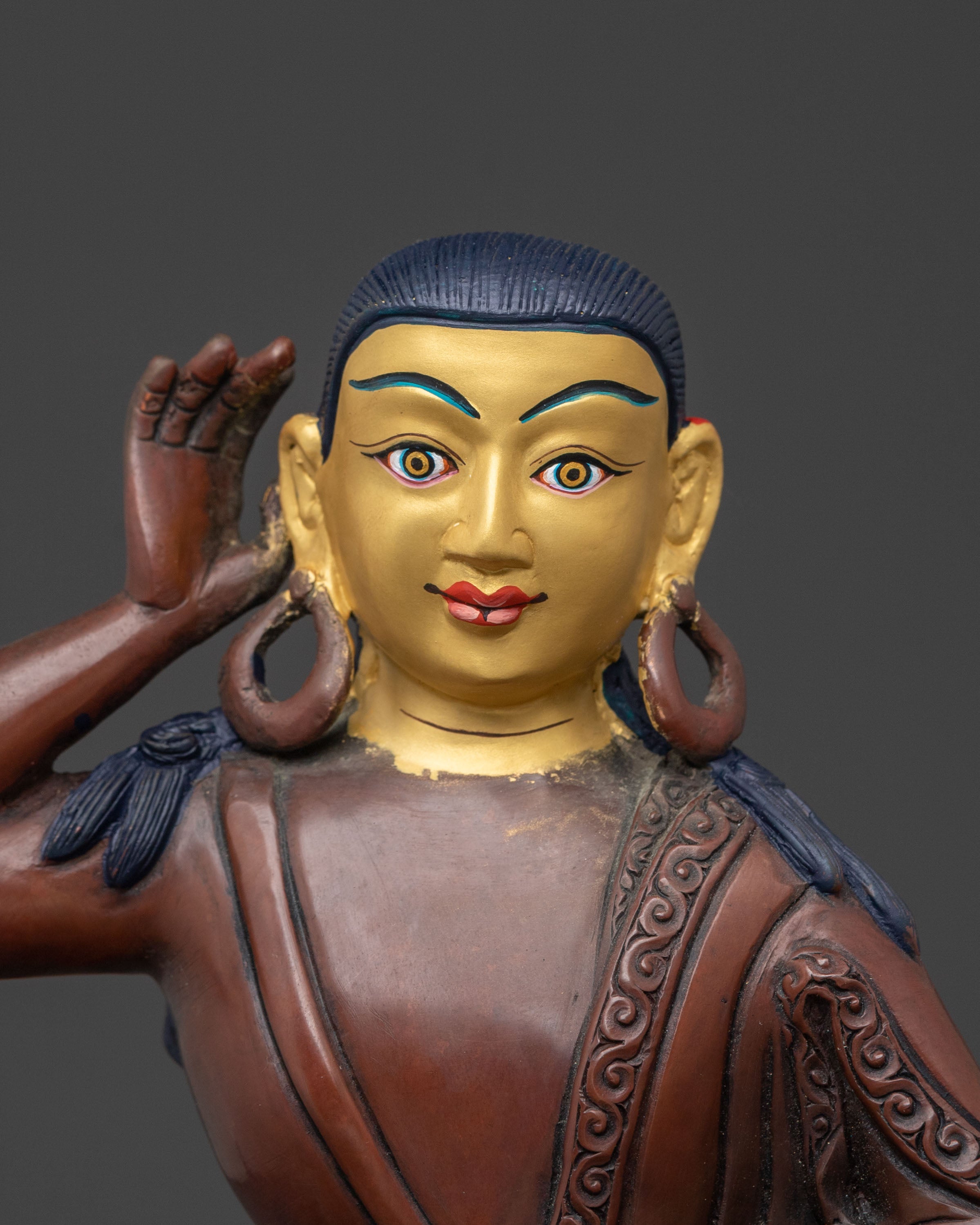 Kagyu Masters Statue Set | Sacred Tibetan Lineage Sculpture Collection