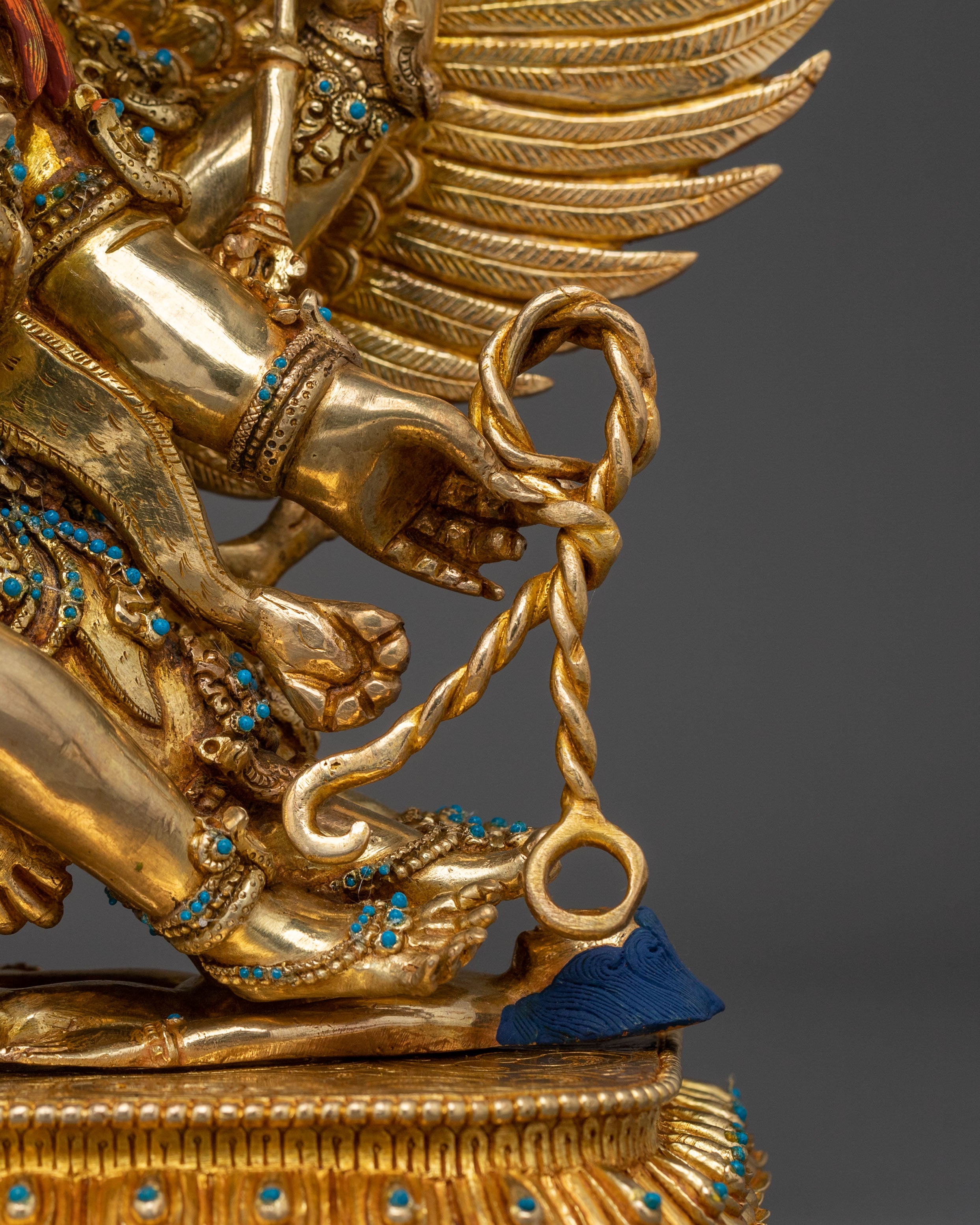 Hayagriva Wrathful Deity Statue | Handmade Tibetan Himalayan Altar