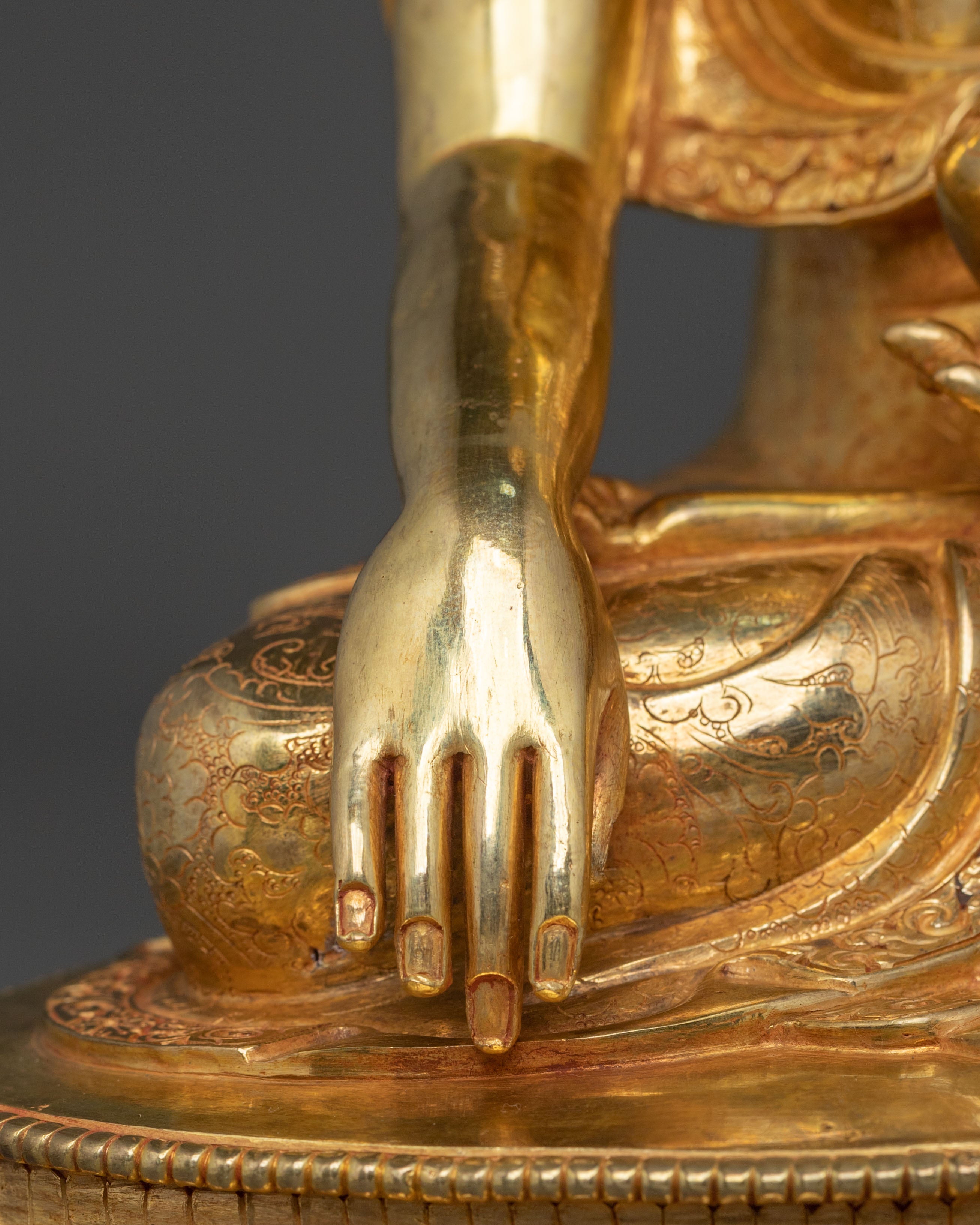 Shakyamuni Buddha Sculpture | Himalayan Figurine