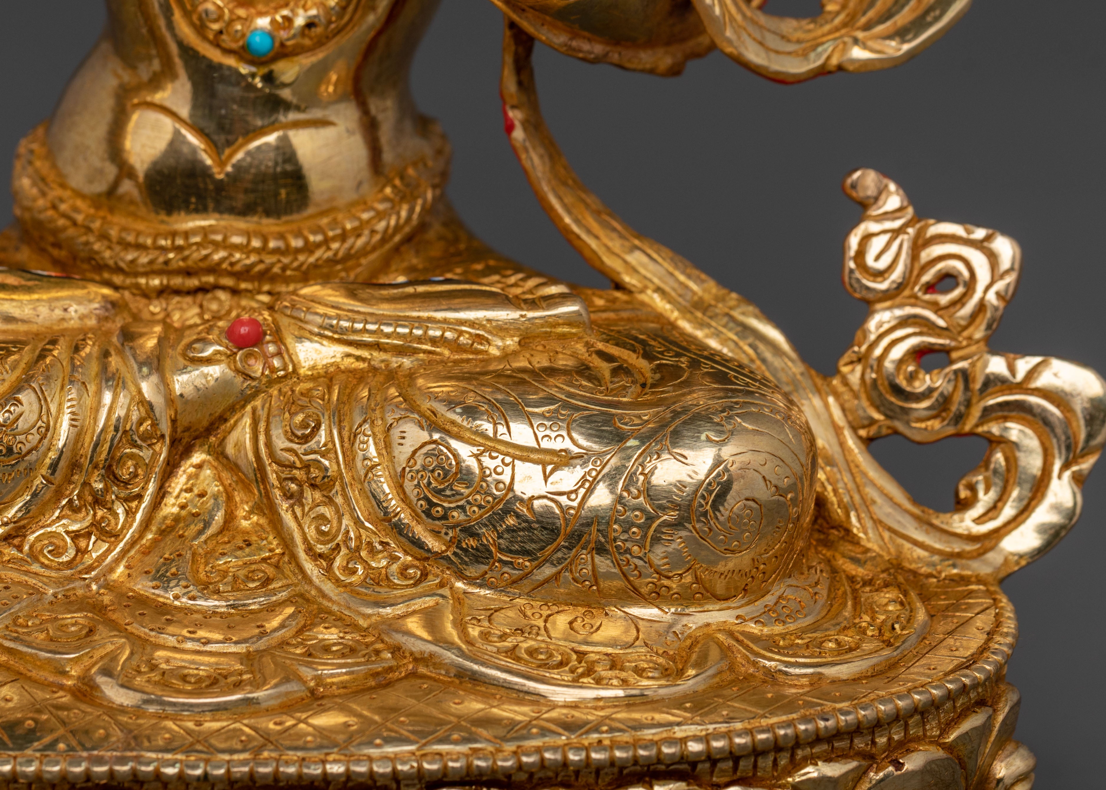 White Tara Statue | Handcrafted Golden Serenity