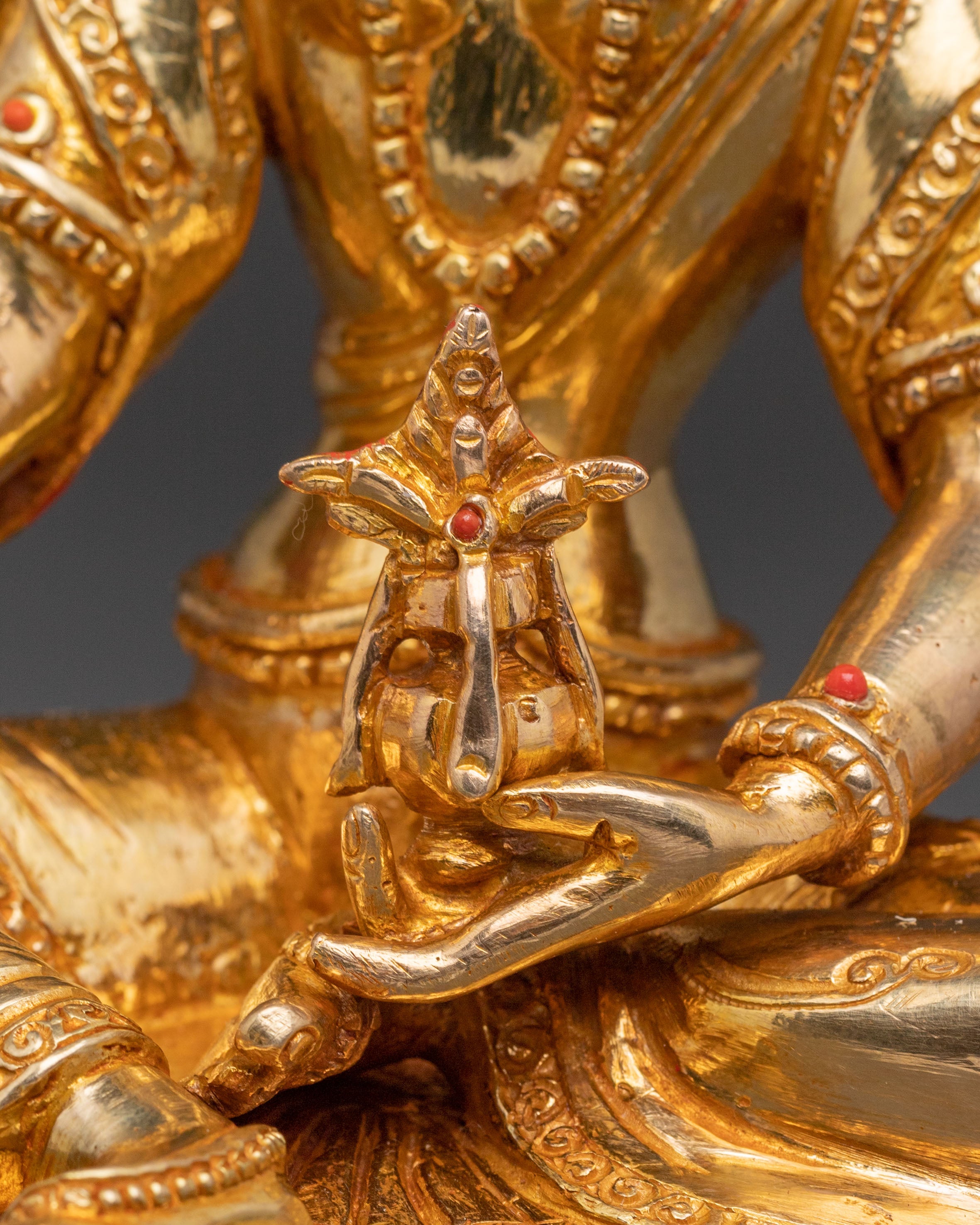 Vasudhara Tibetan Prosperity Statue | Meditation Altar Decor