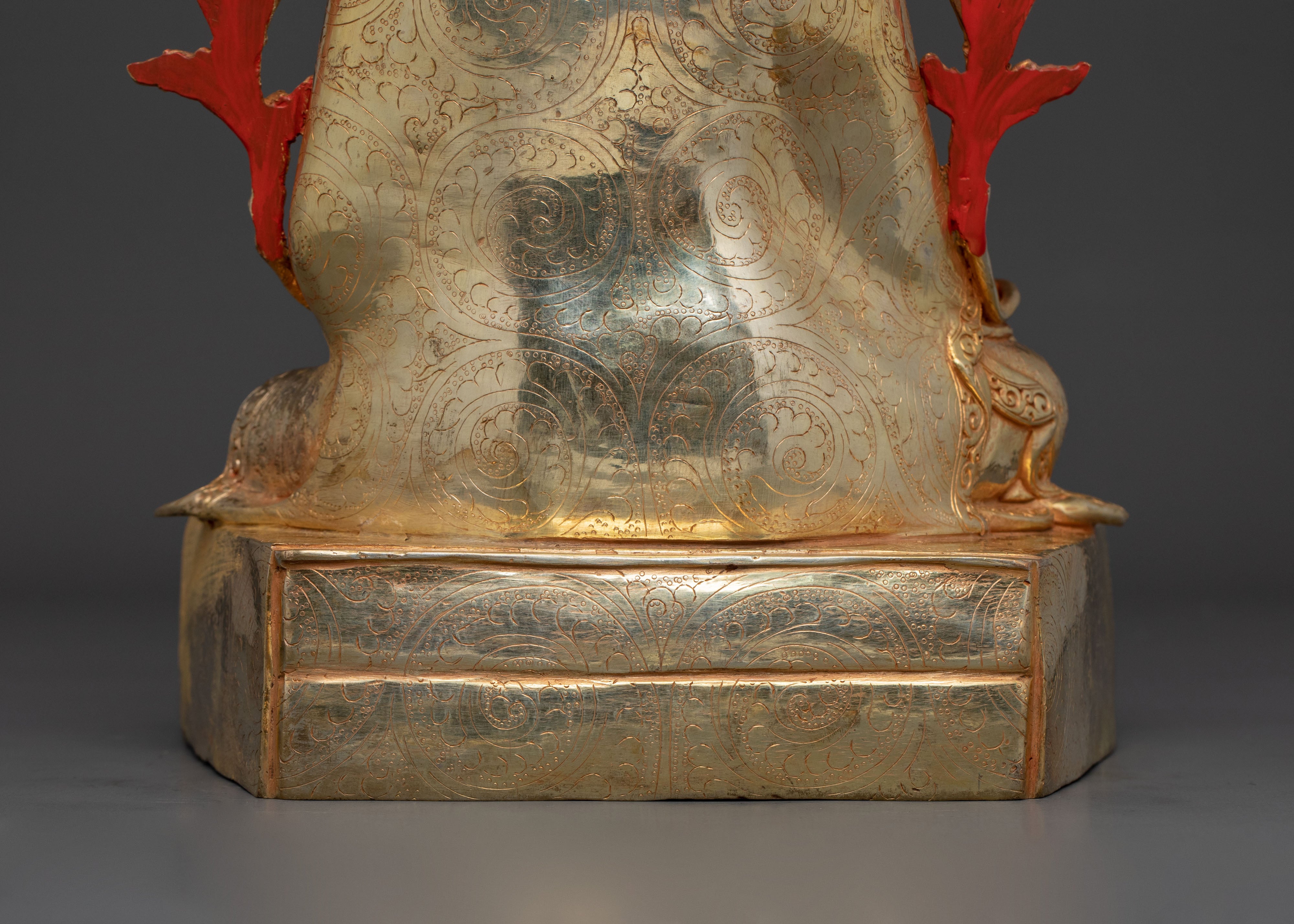 Trisong Detsen Statue | Tibetan Dharma King Sacred Sculpture