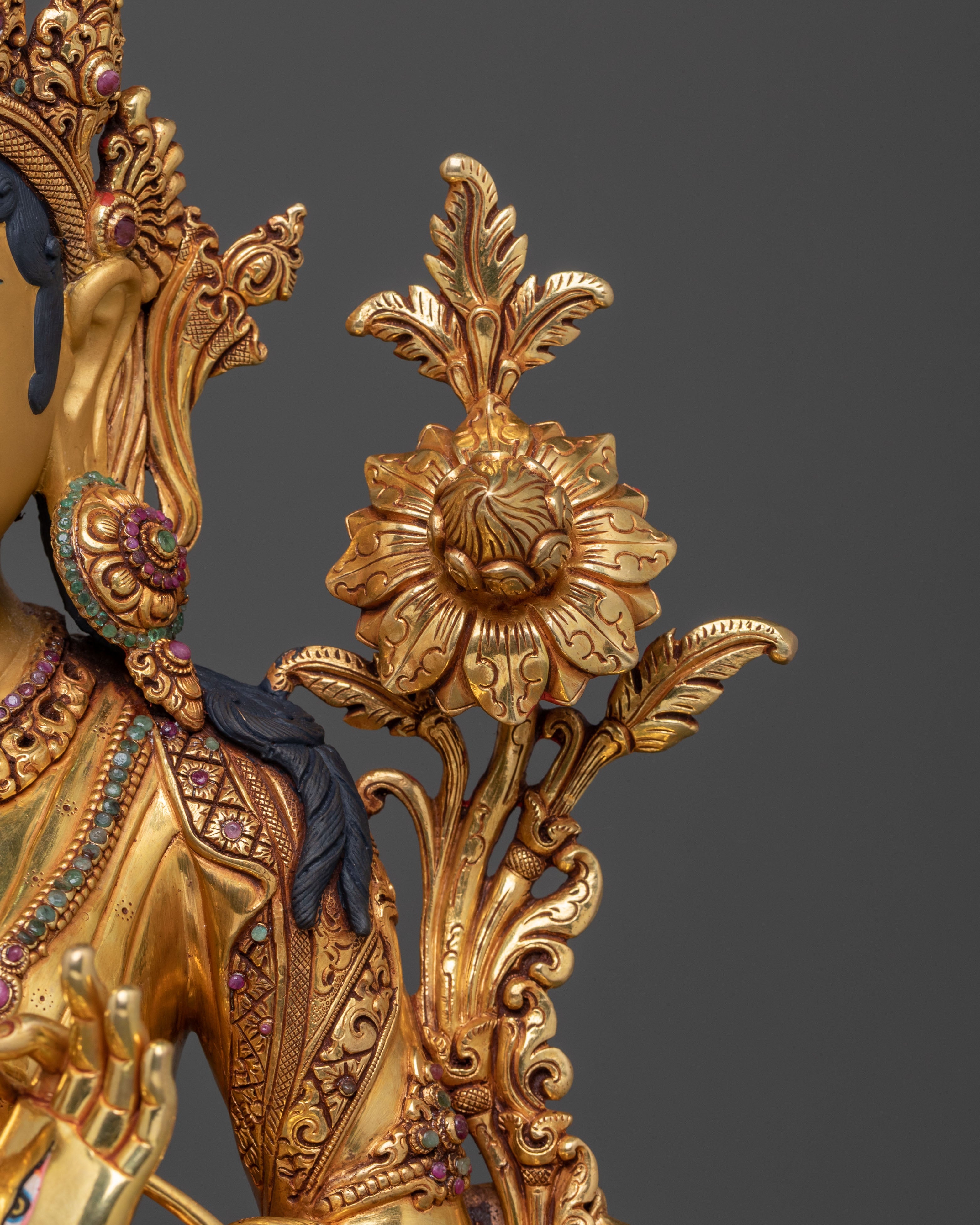 White Tara: Calm Sita Tara Sacred Statue | Goddess of Compassion