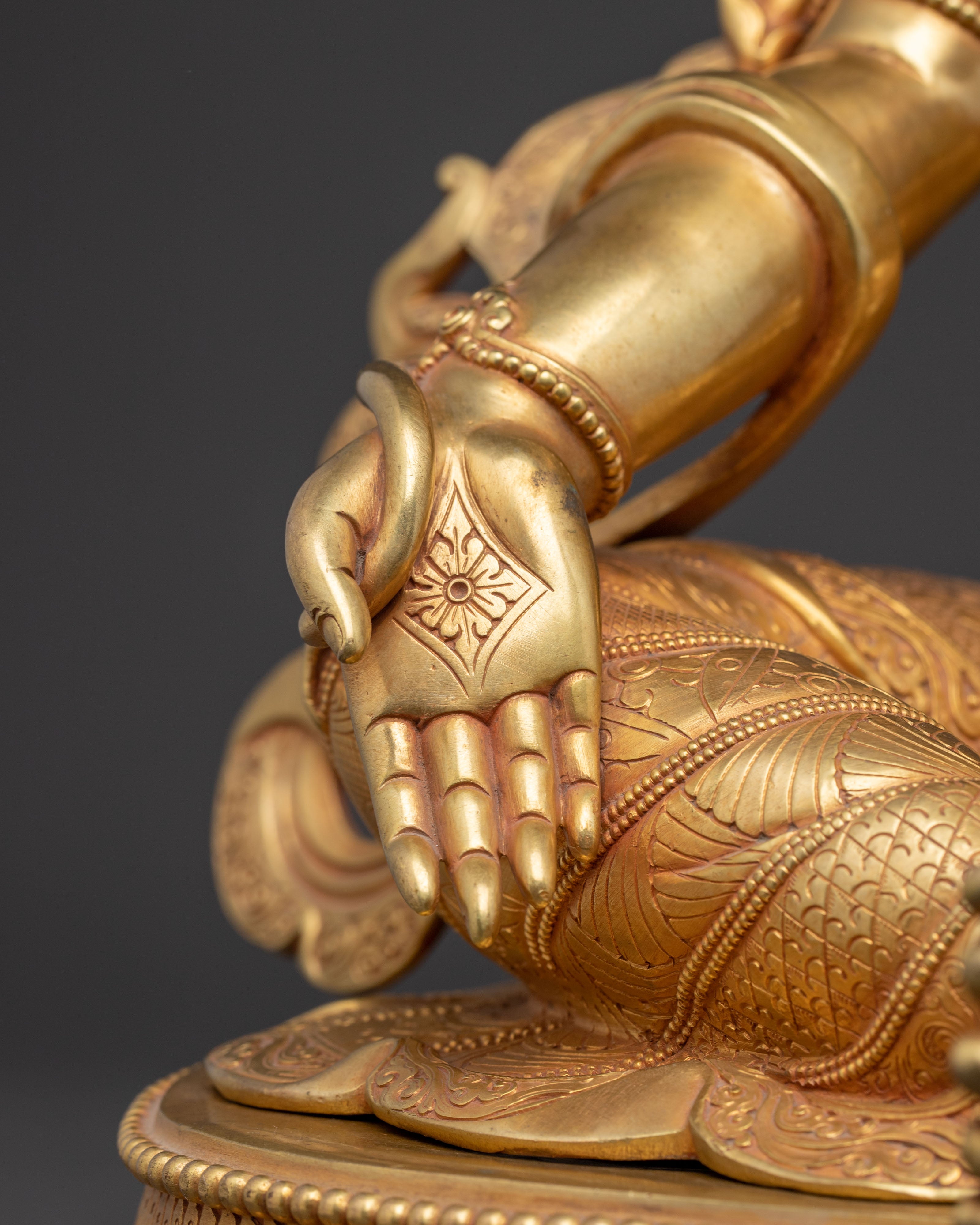 Divine Radiant Shyama Tara Statue | Mother of All Buddhas