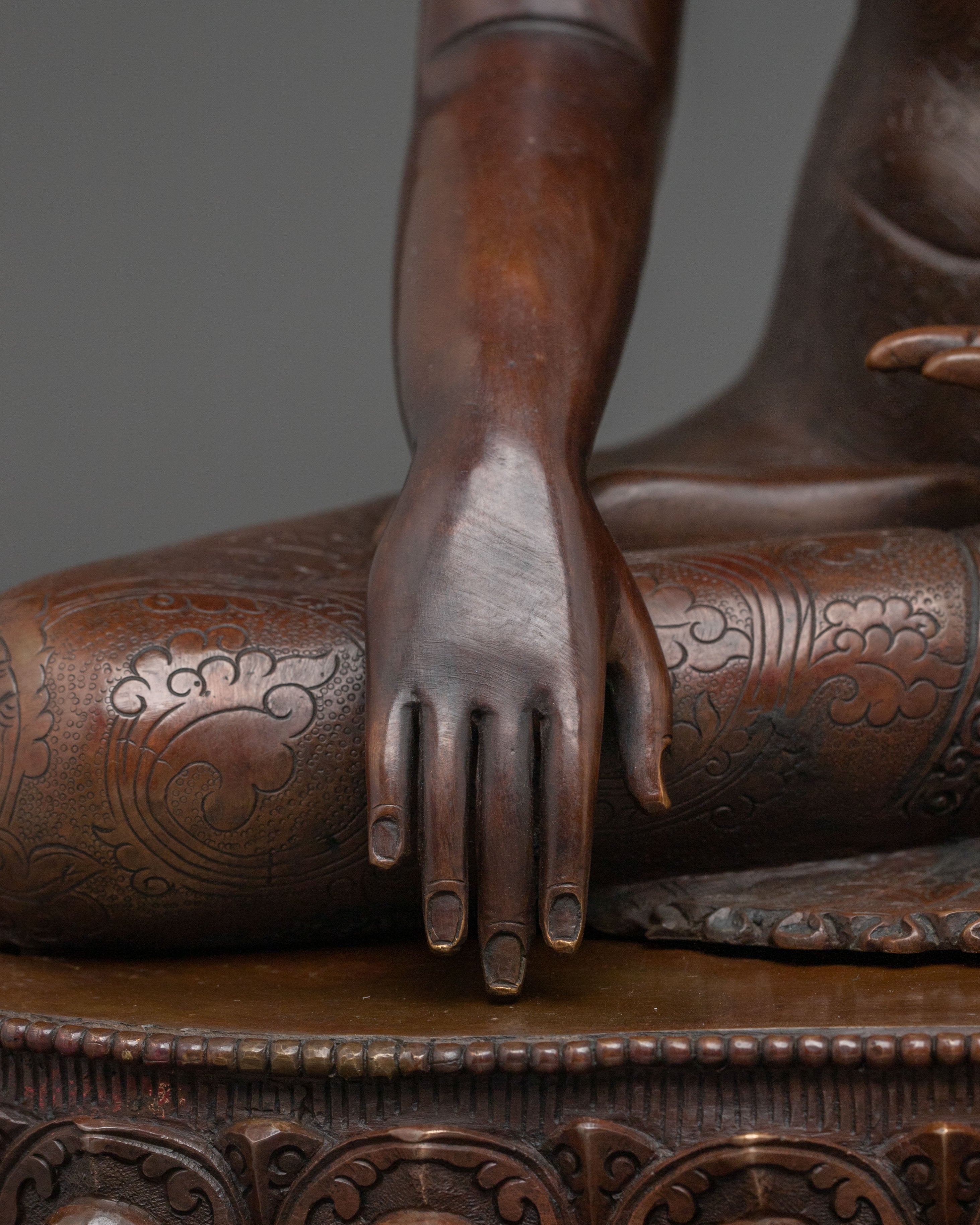 Authentic Tibetan Shakyamuni Buddha Statue | Home Decor