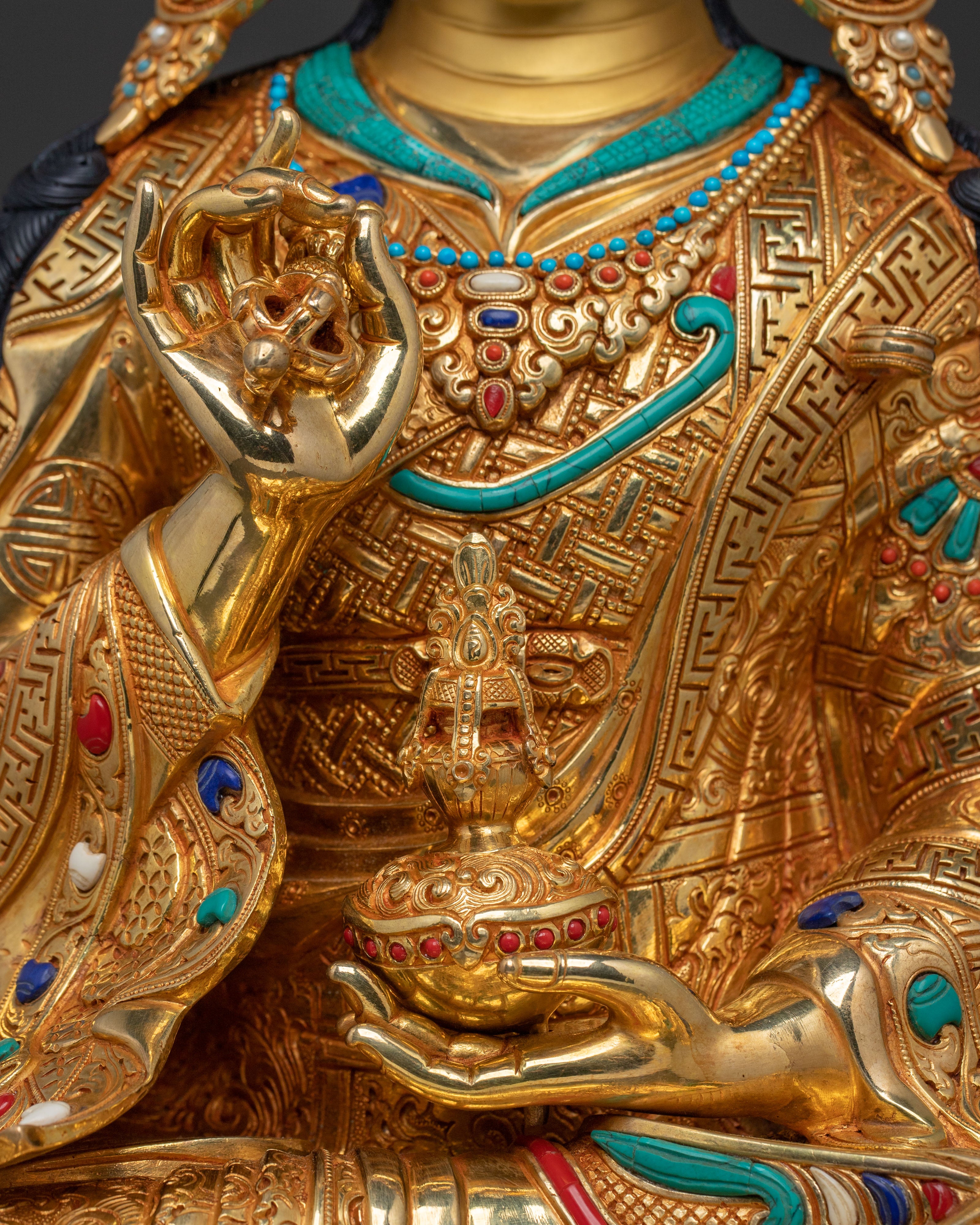 Guru Tsoyke Dorje Statue: Buddhist Decor