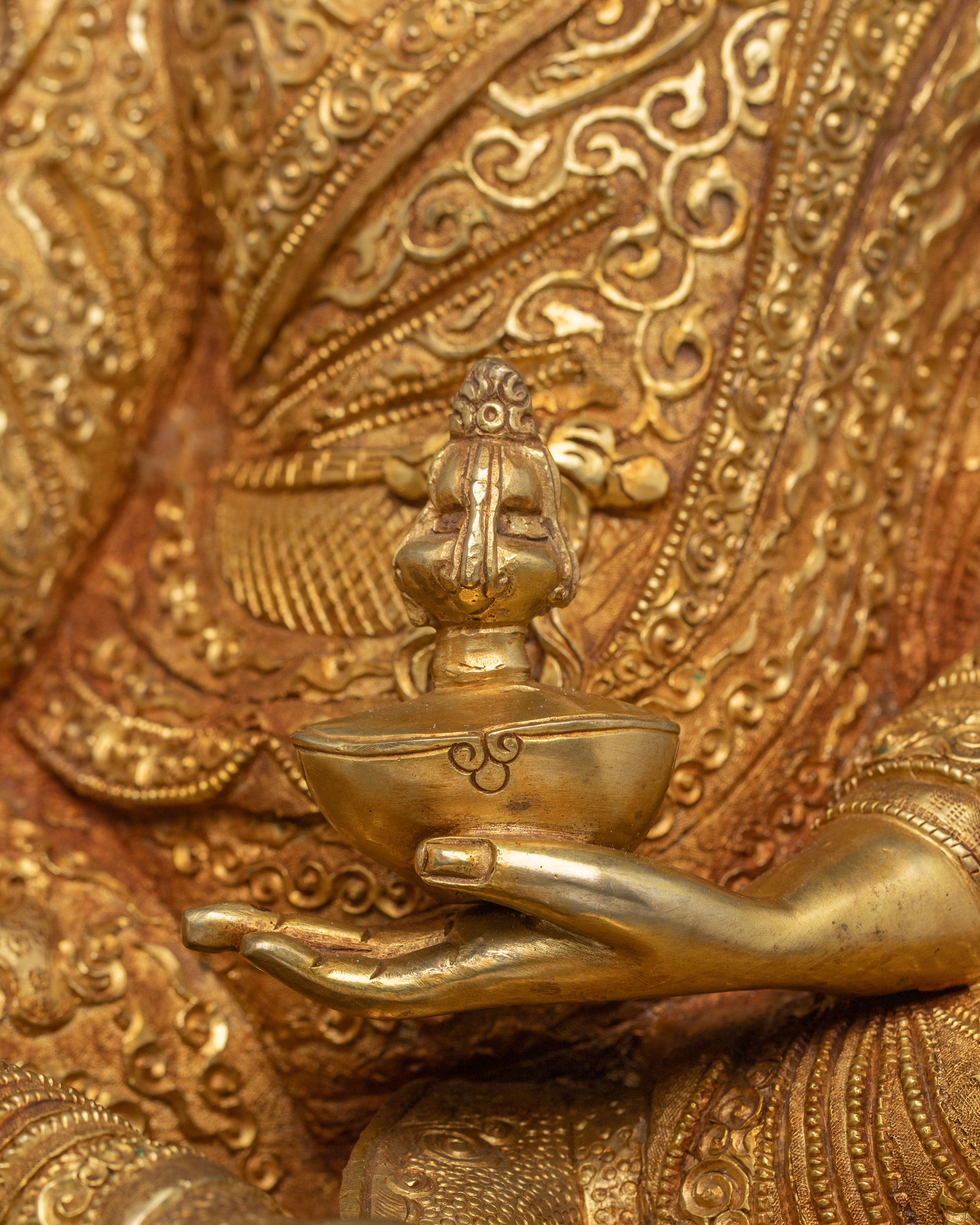 Guru Rinpoche Himalayan Handcrafted Statue | The Vajrayana Master