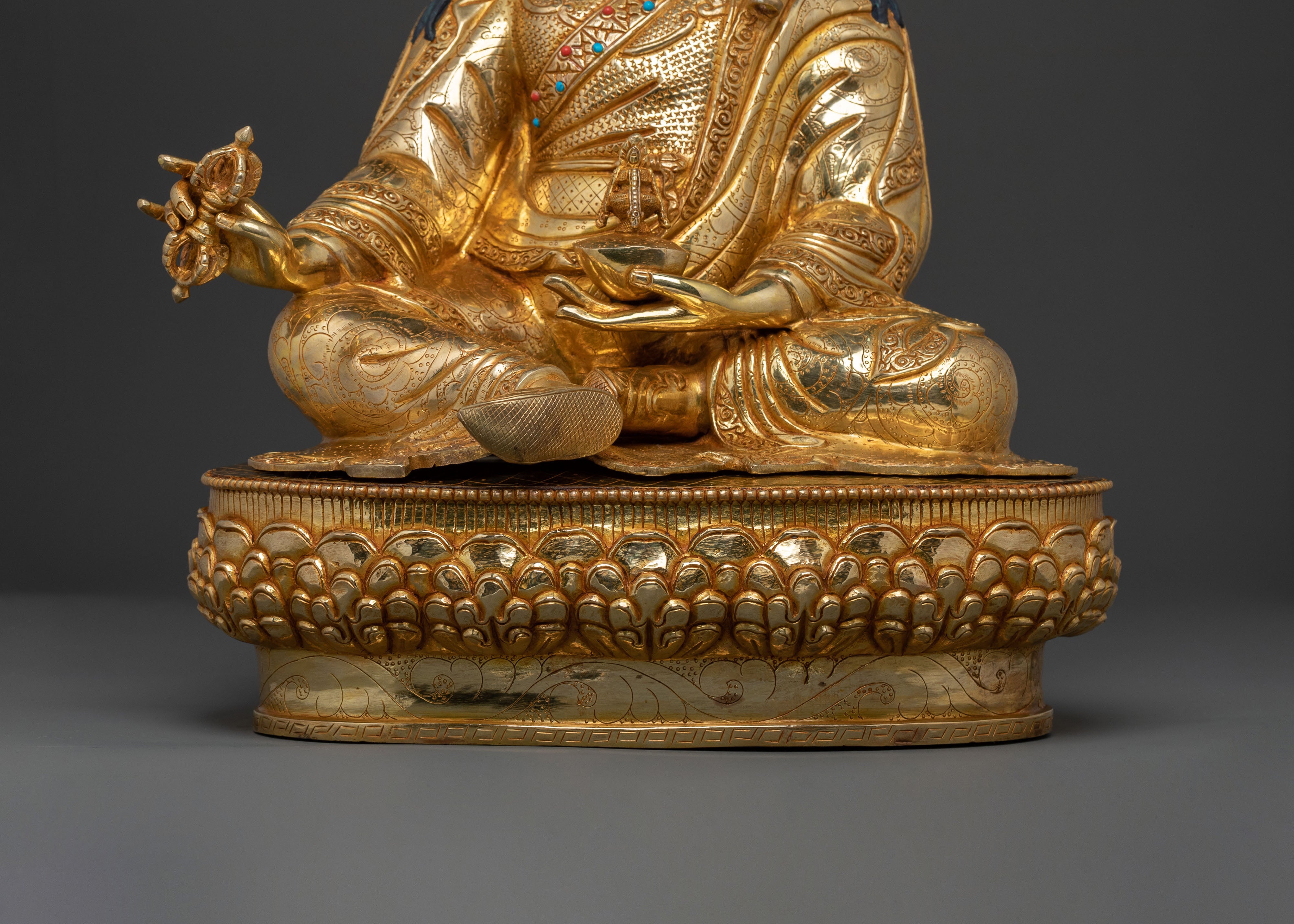 Guru Rinpoche Statue: Lotus Born Master Sculpture