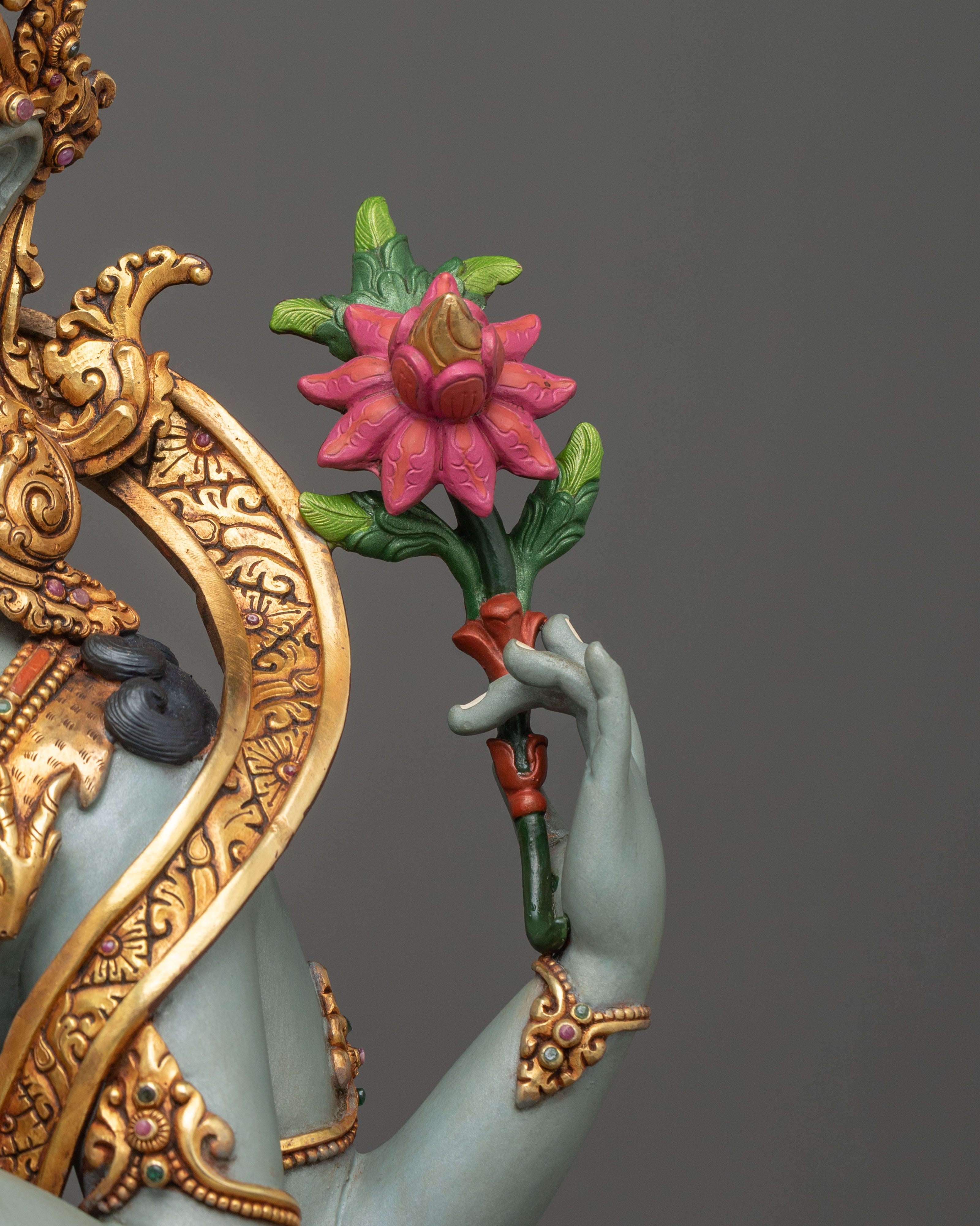 Chenrezig "Avalokiteshvara" Statue | Tibetan Buddhist Figurine