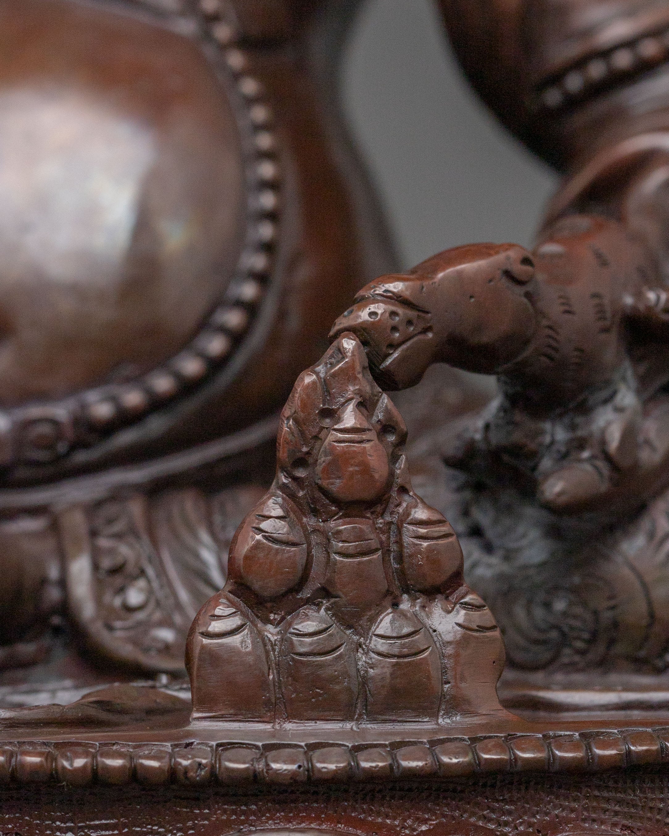 Dzambhala Tibetan Buddhist Statue | Wealth Deity Sculpture