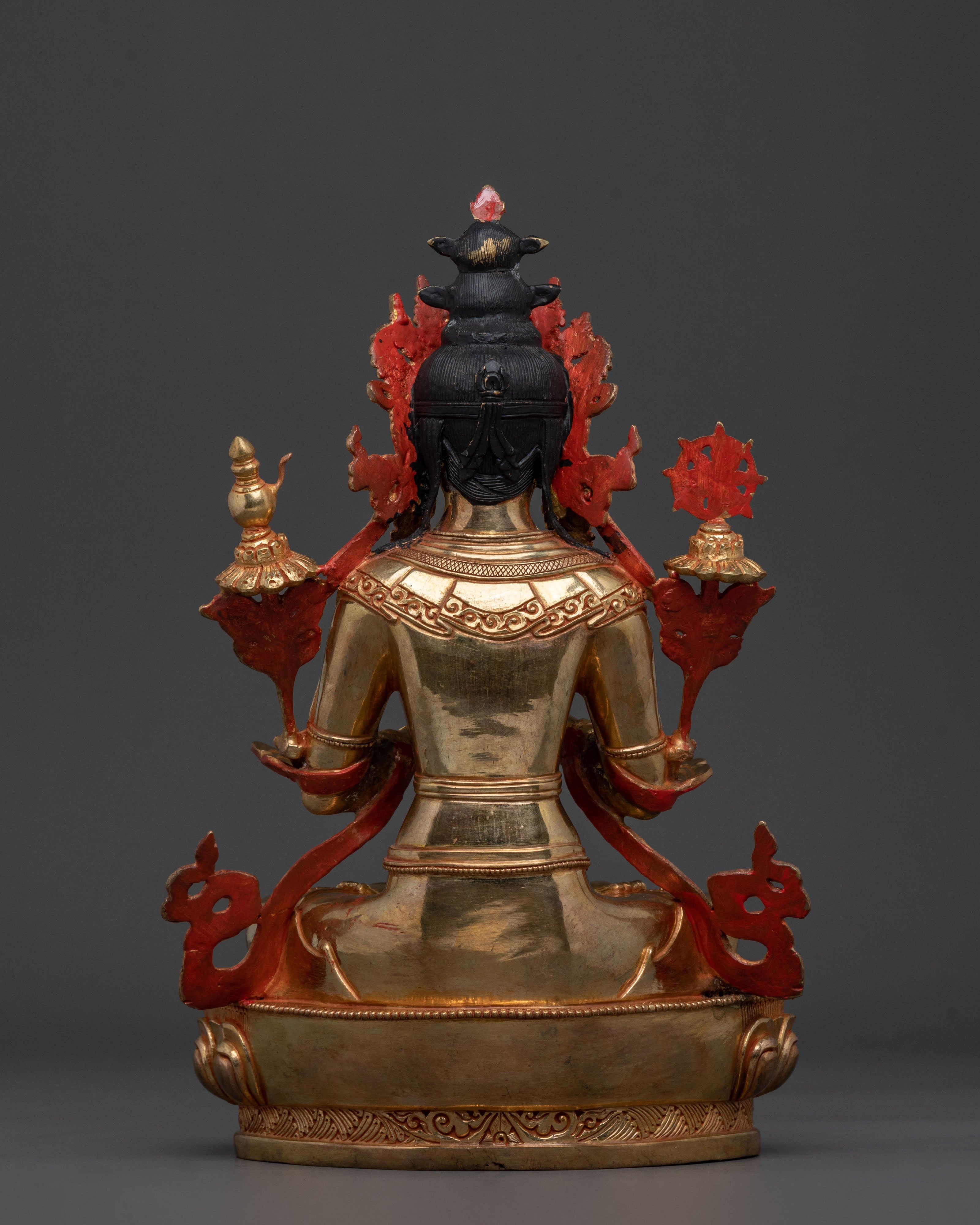 Maitreya Buddha Sculpture | Tibetan Buddhist Figurine