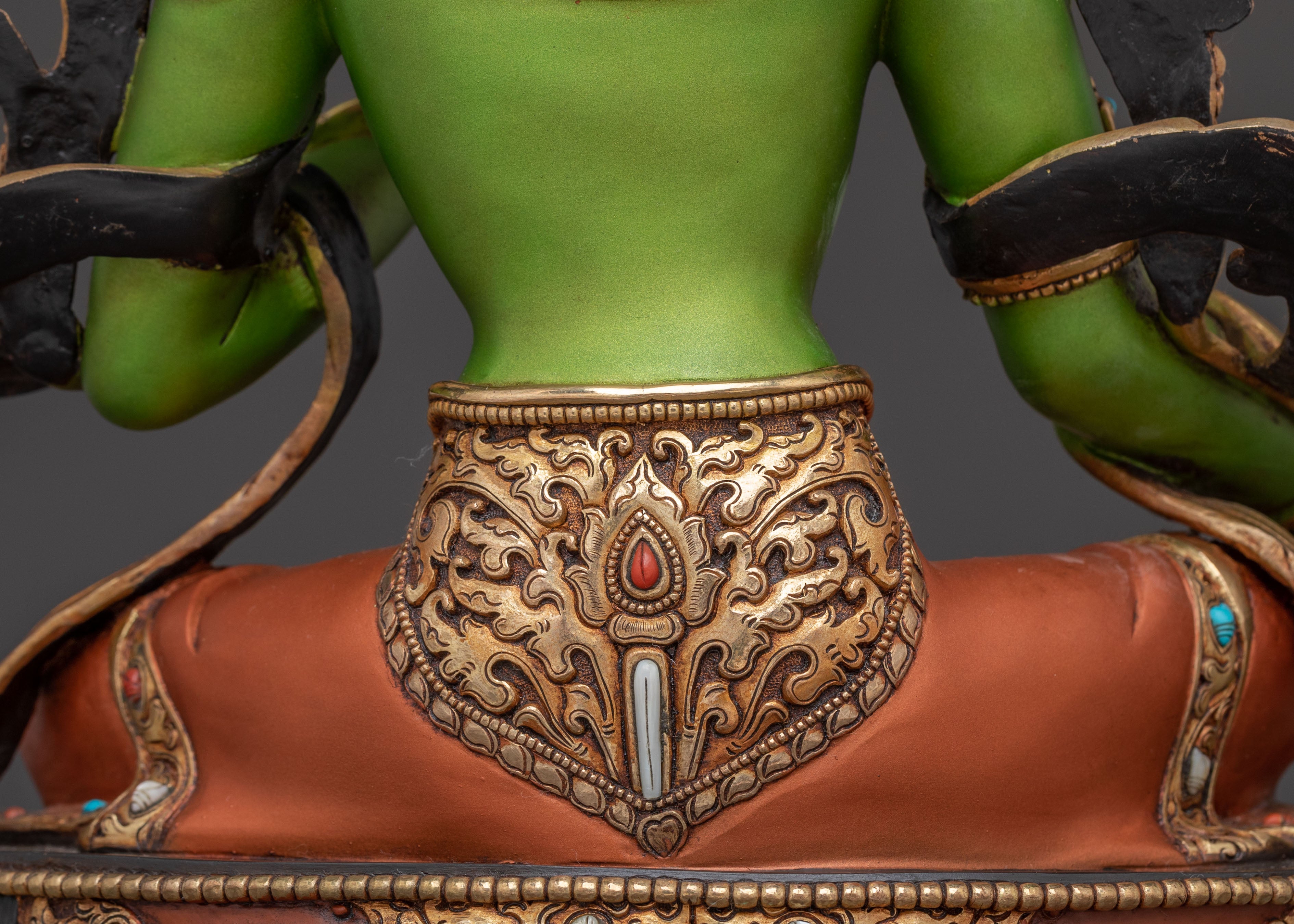 Green Tara Liberator Buddha Statue