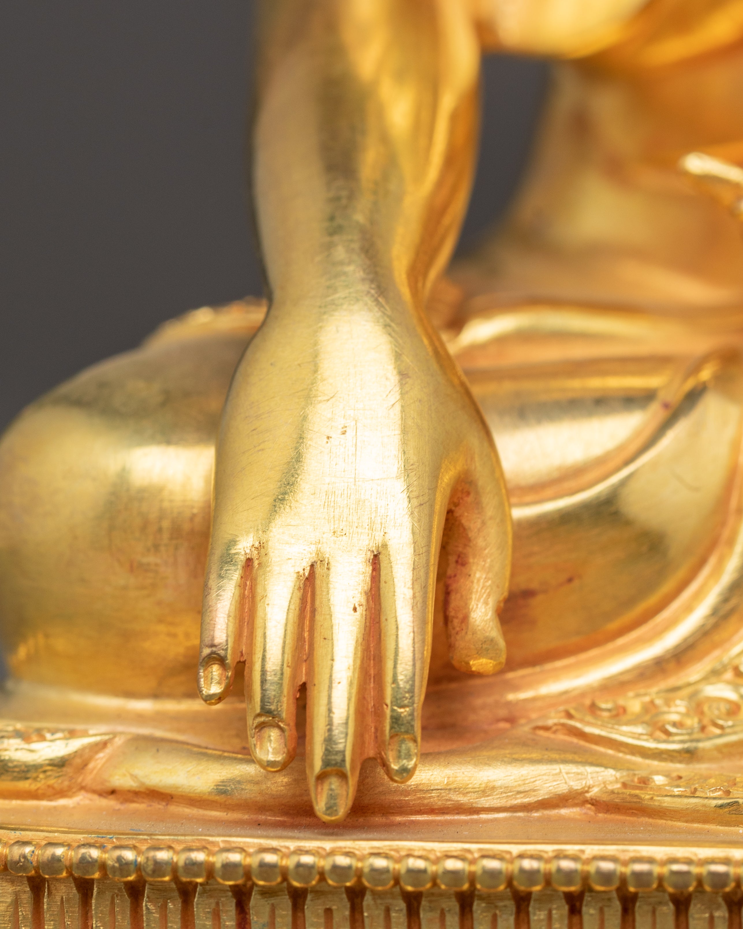 Shakyamuni Buddha Golden Handmade Statue | Dharma Teacher