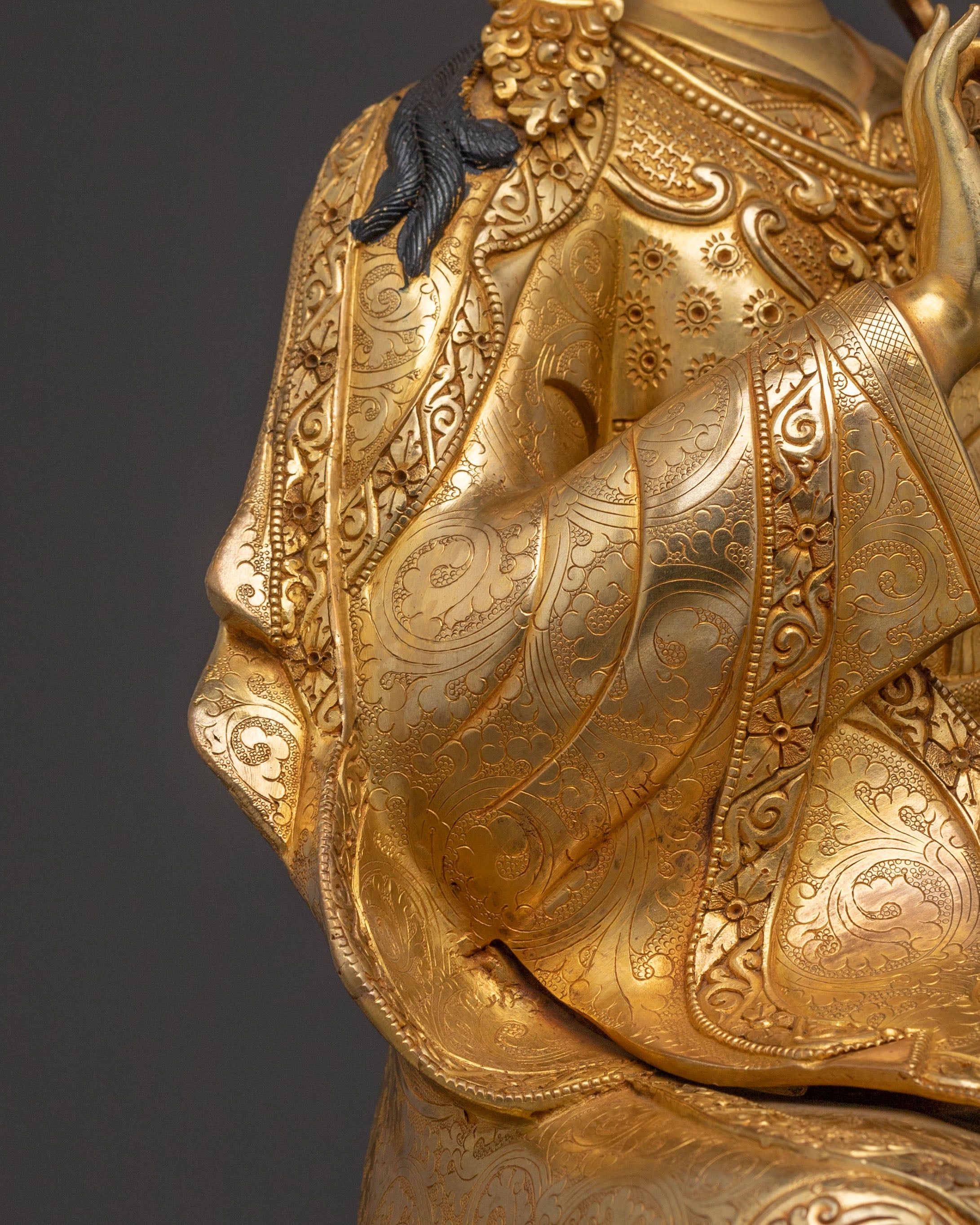 Handcrafted Guru Tsokye Dorje Sacred Statue