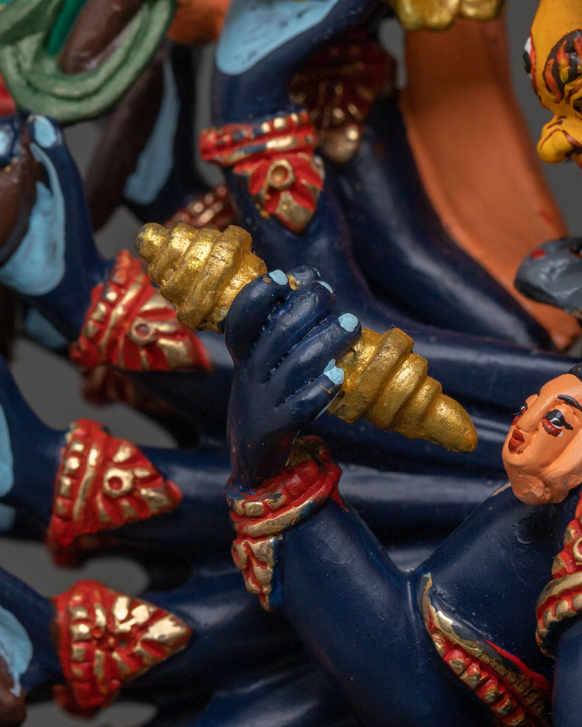 Yamantaka Wrathful Sculpture | Wrathful Guardian of Dharma