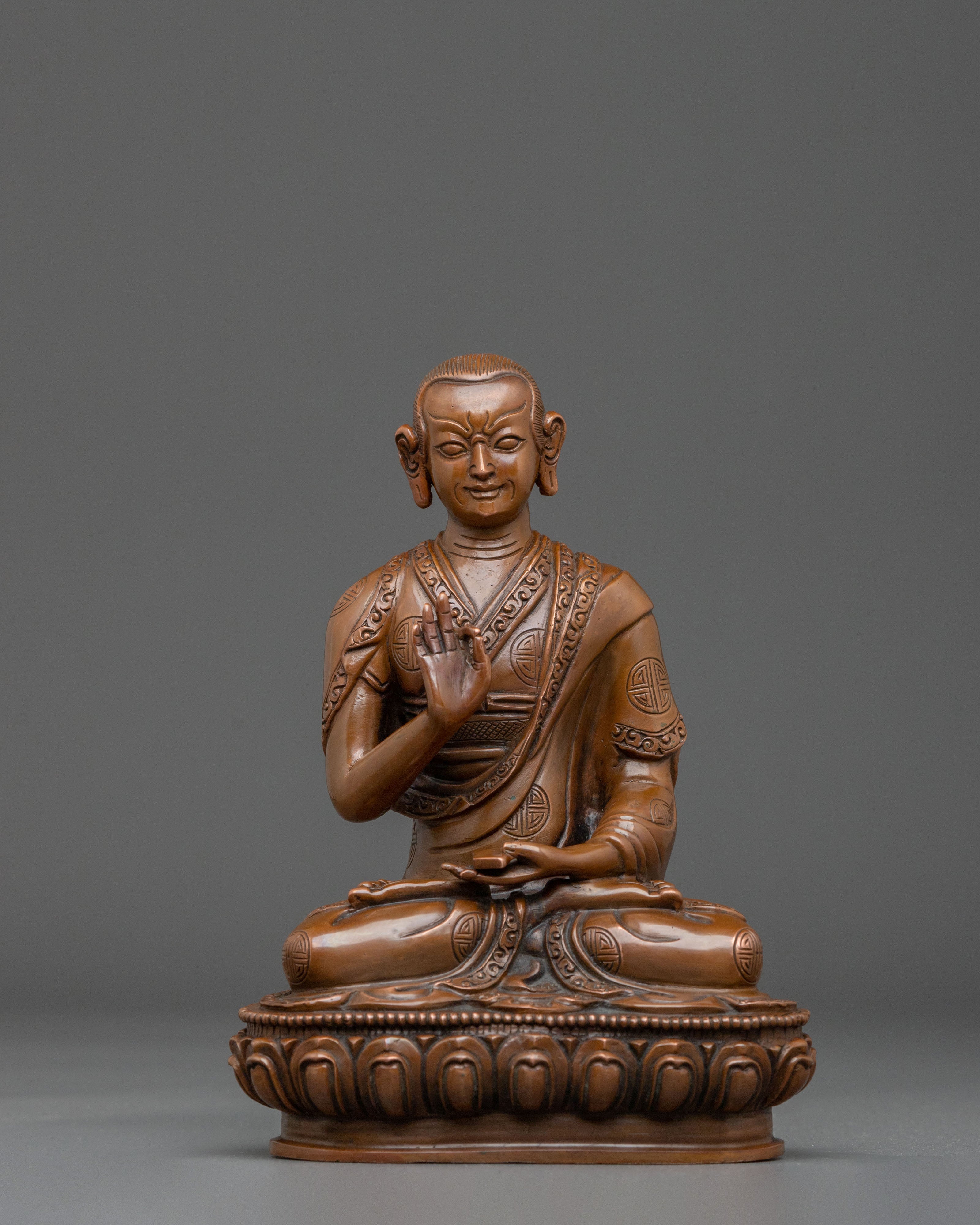 Tsongkhapa Sacred Statue Collection with Disciples
