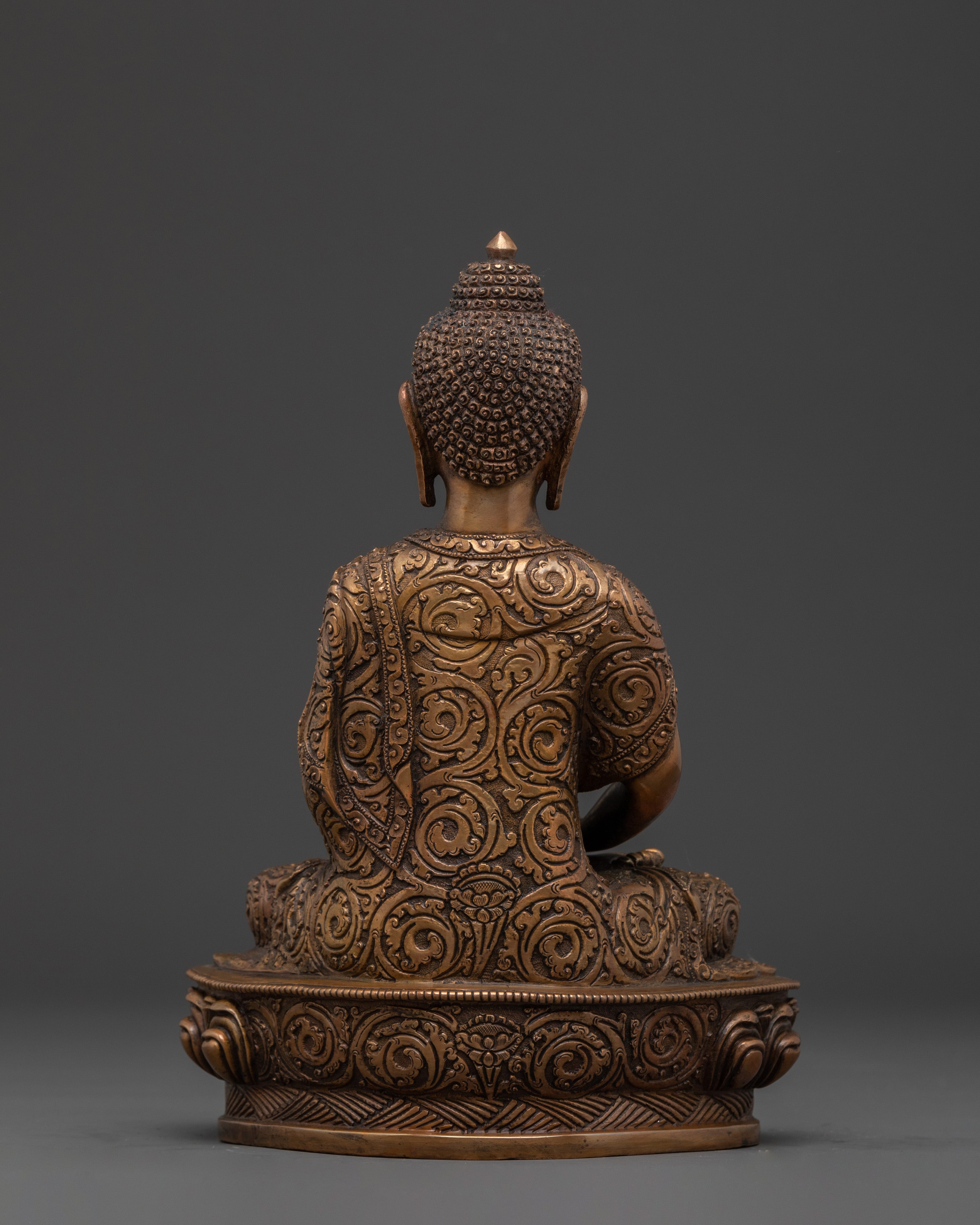 Amitabha Buddha Copper Statue | Beacon of Salvation