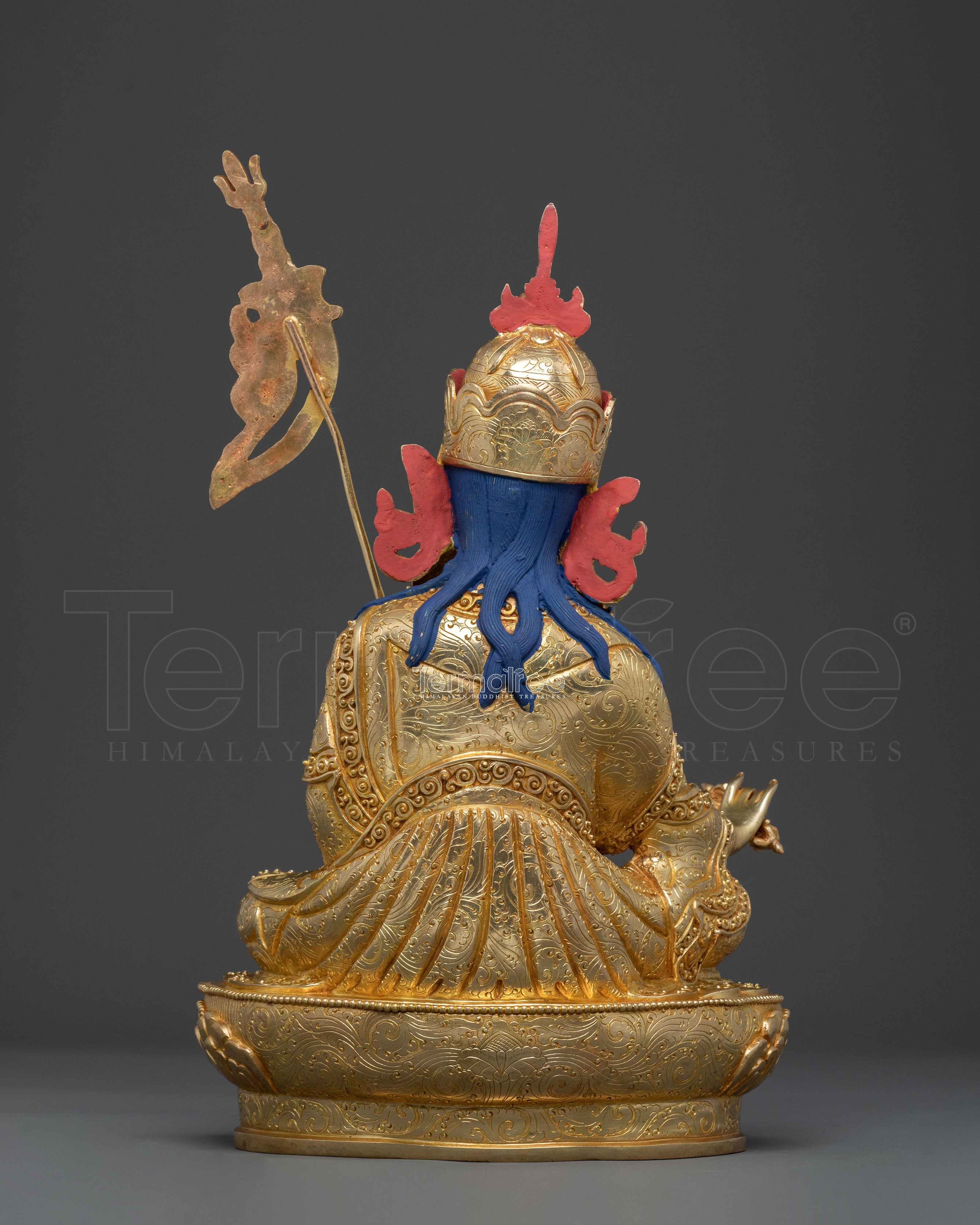 Handcrafted Guru Rinpoche Statue | Enlightened Icon