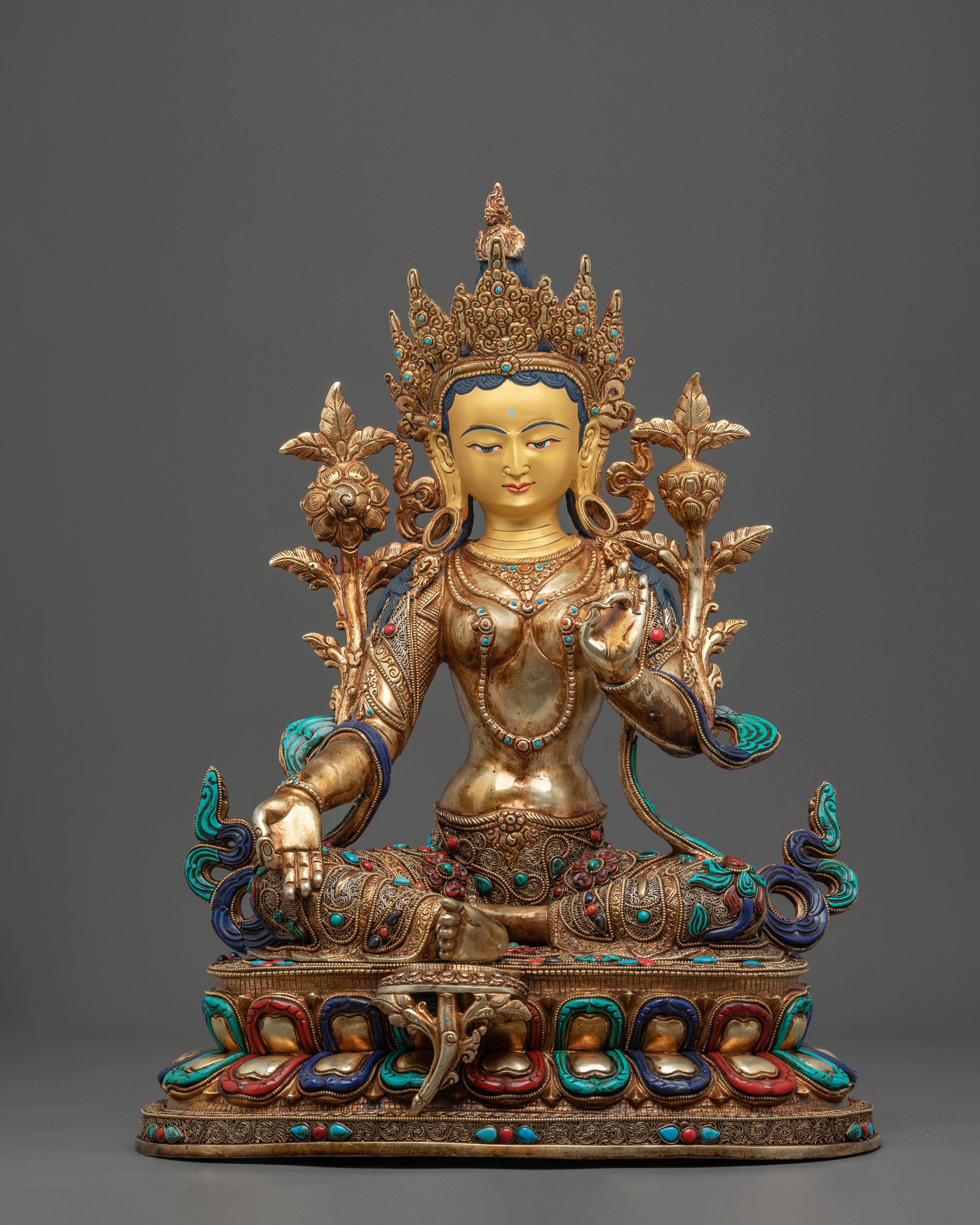Green Tara Statue 