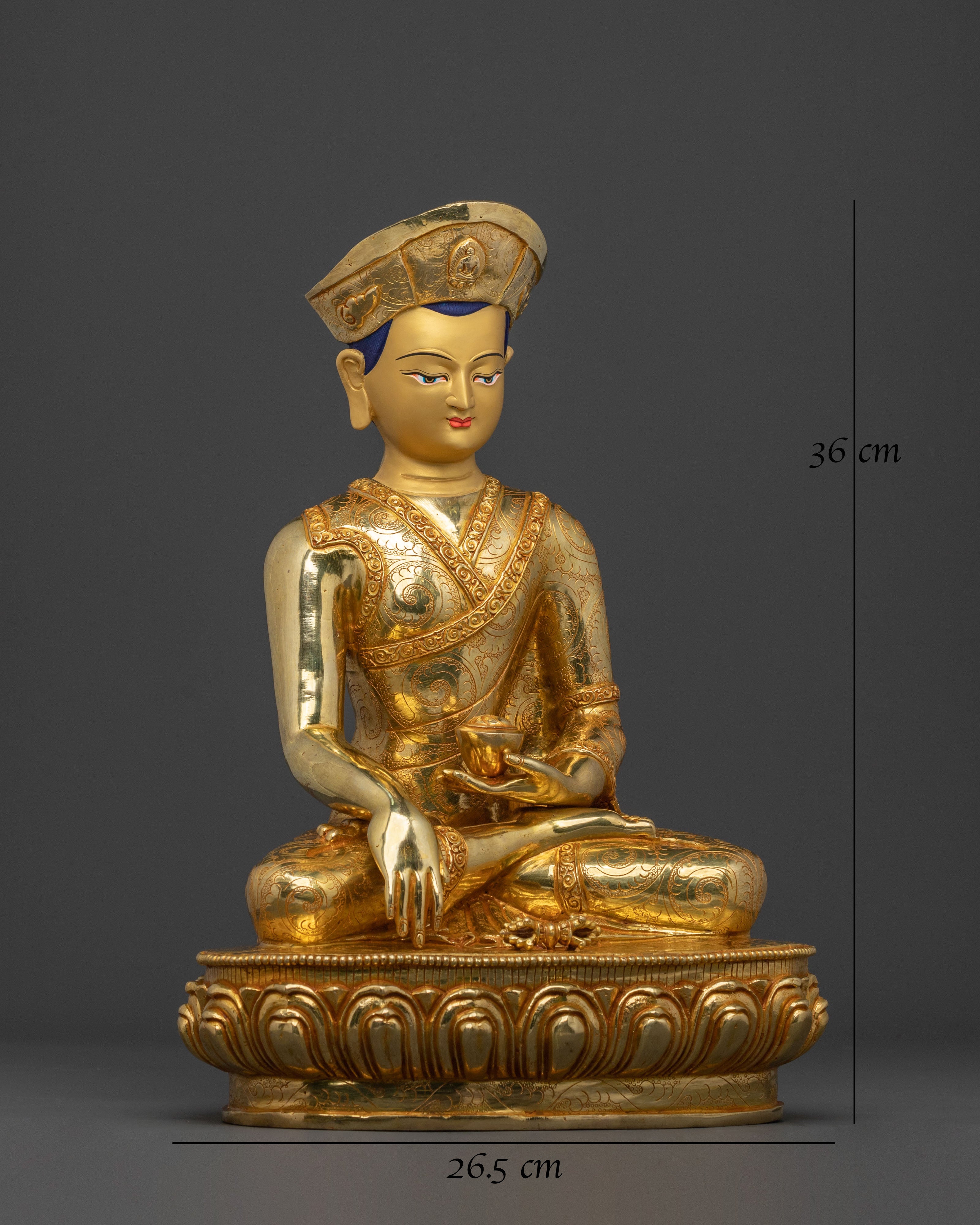 Handcrafted Jigten Sumgon Statue | Buddhist Master