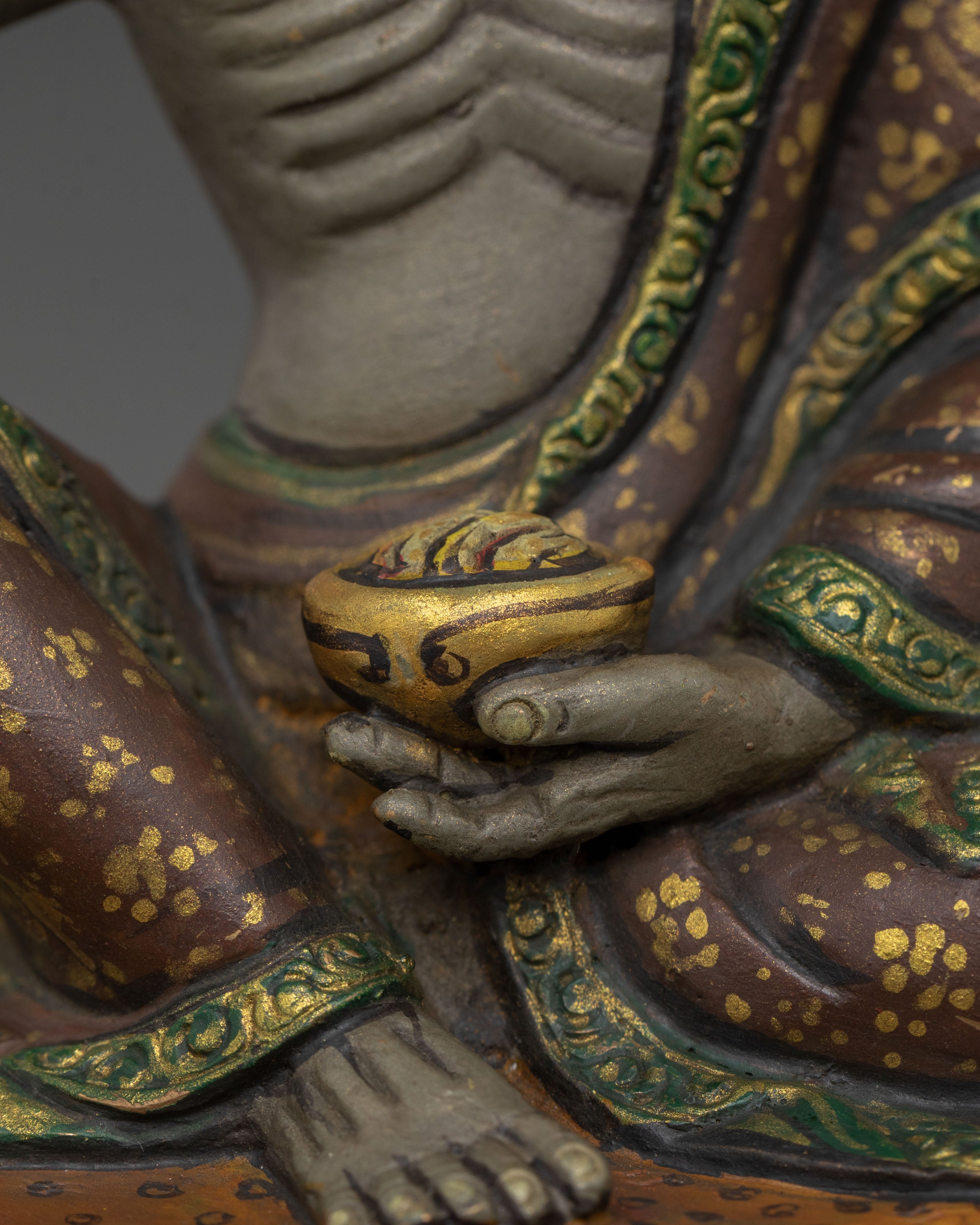 Milarepa Traditional Statue | Made in Nepal