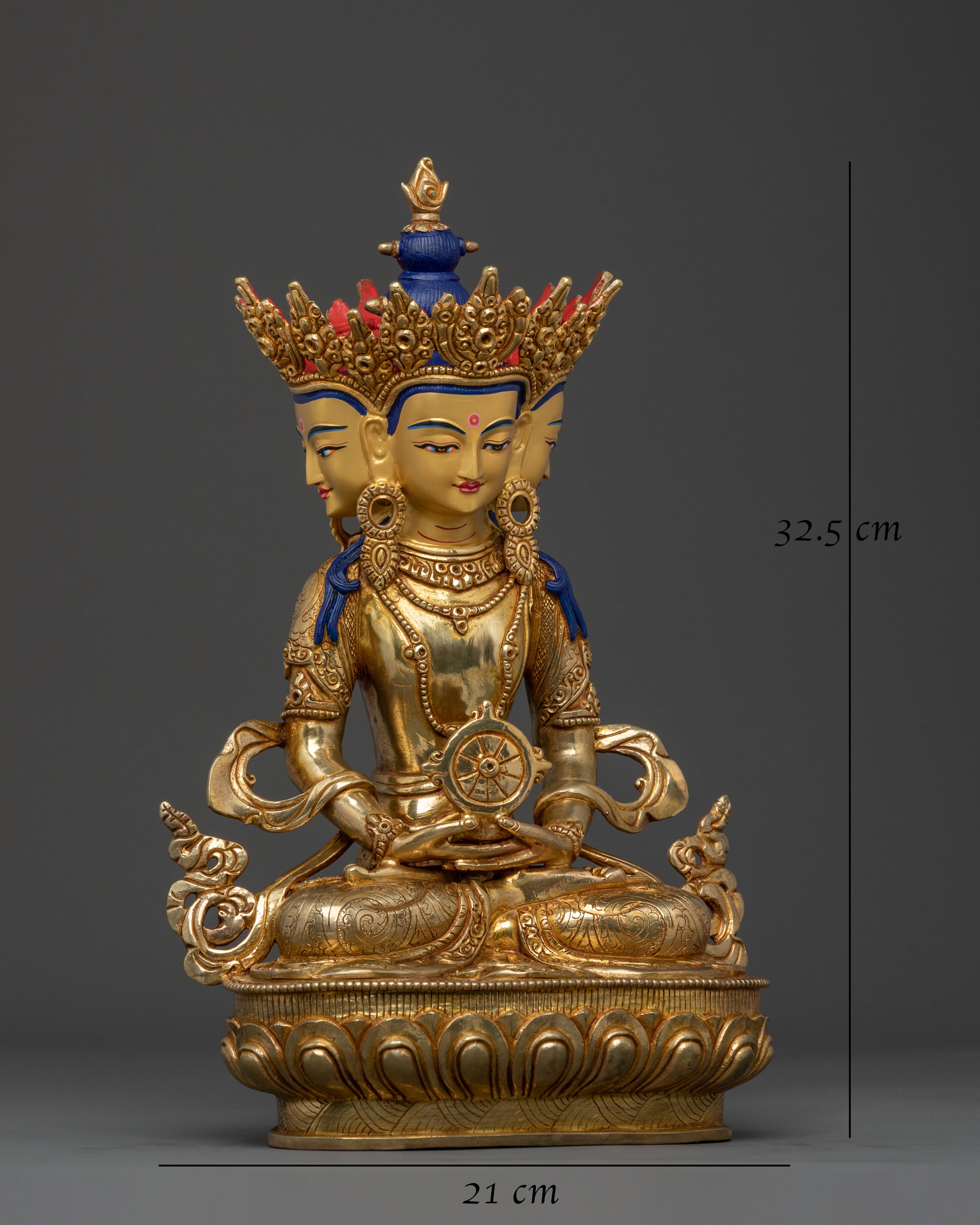 Vairocana Sacred Figurine | Altar Home Decor