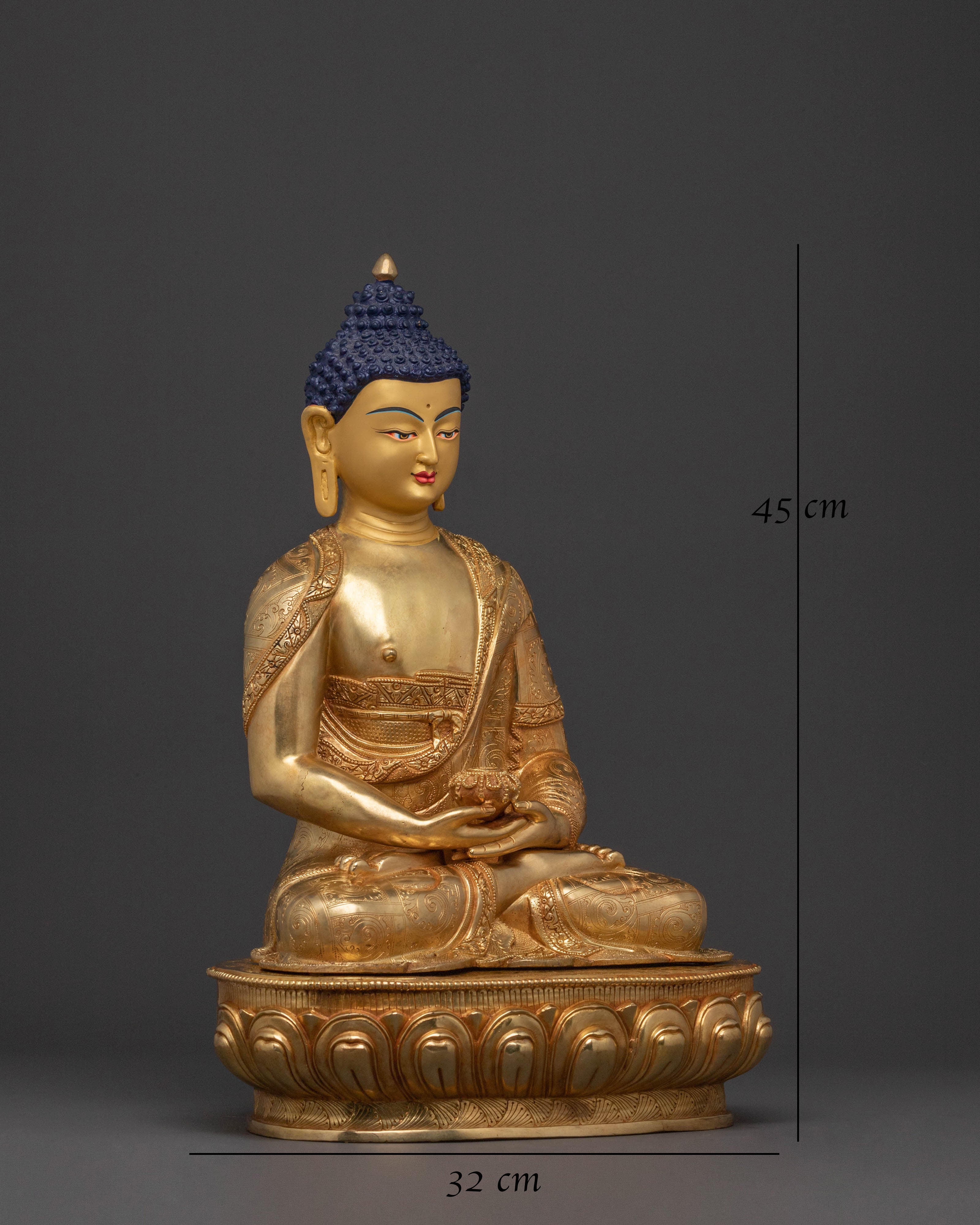 Peaceful Amitabha Statue | Symbol of Peace & Compassion