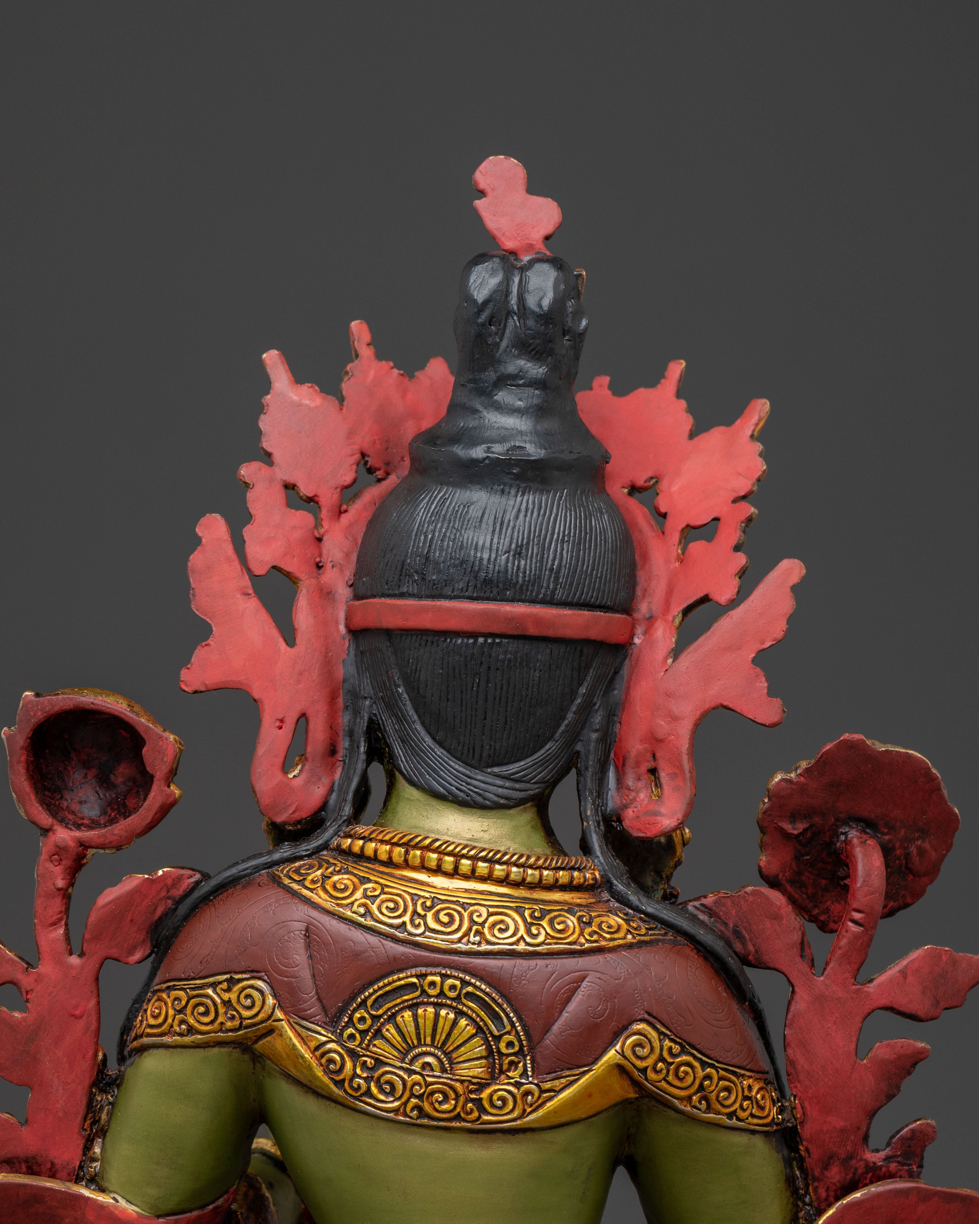 Green Tara Statue for Protection | Spiritual Figure
