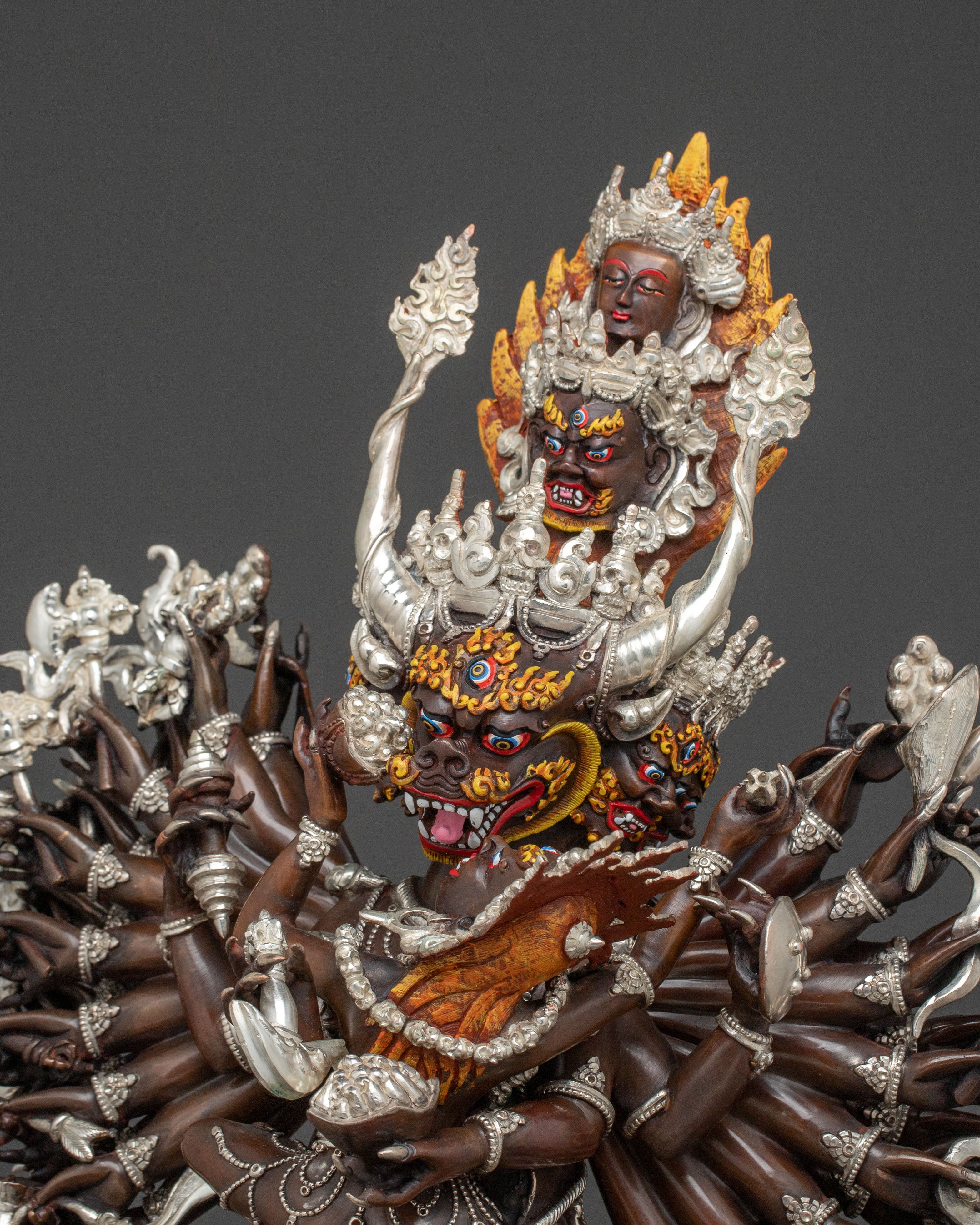 Yamantaka Wrathful Statue | Altar Decor