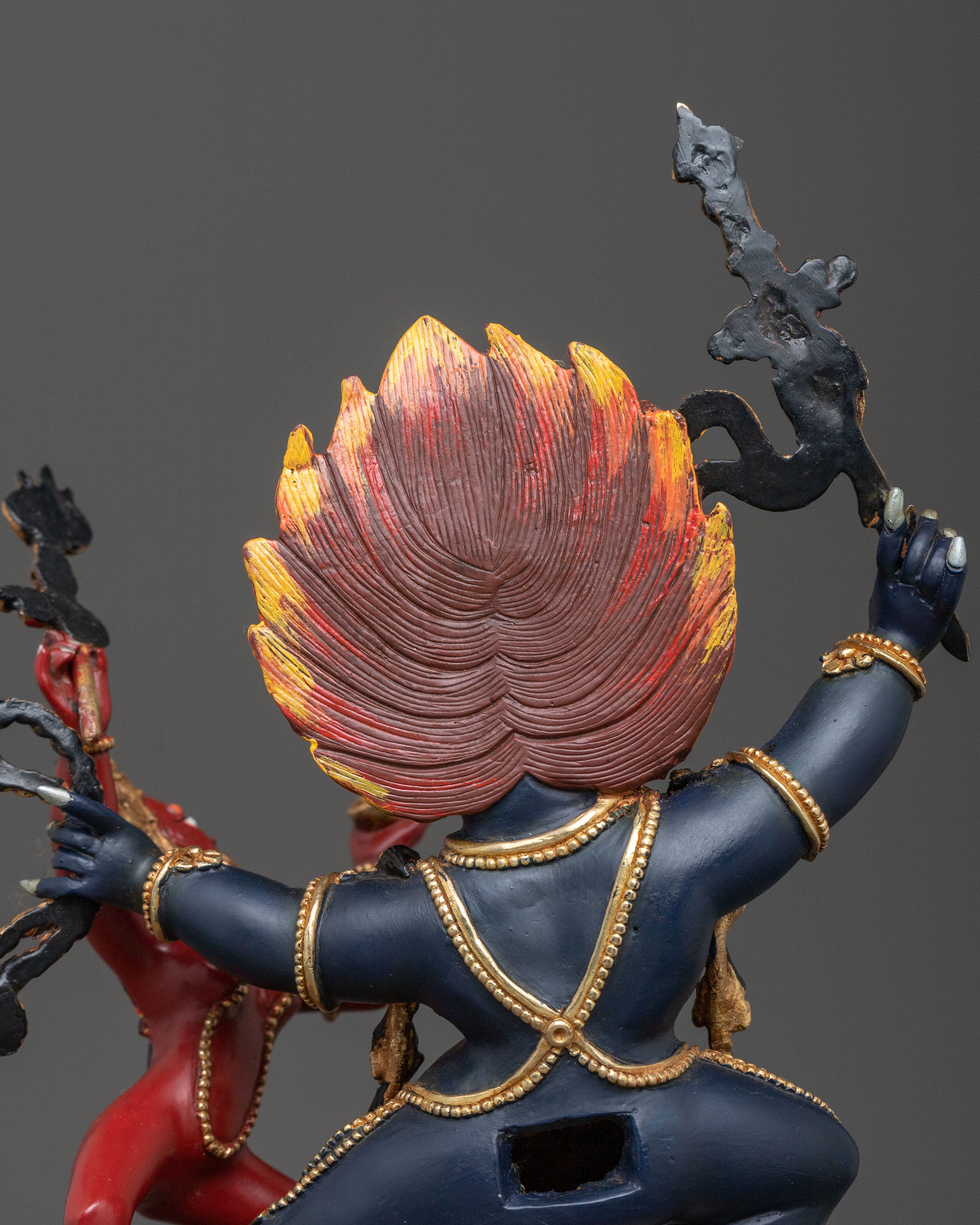 Handcrafted Yama Dharmaraj Figure | Fierce Deity