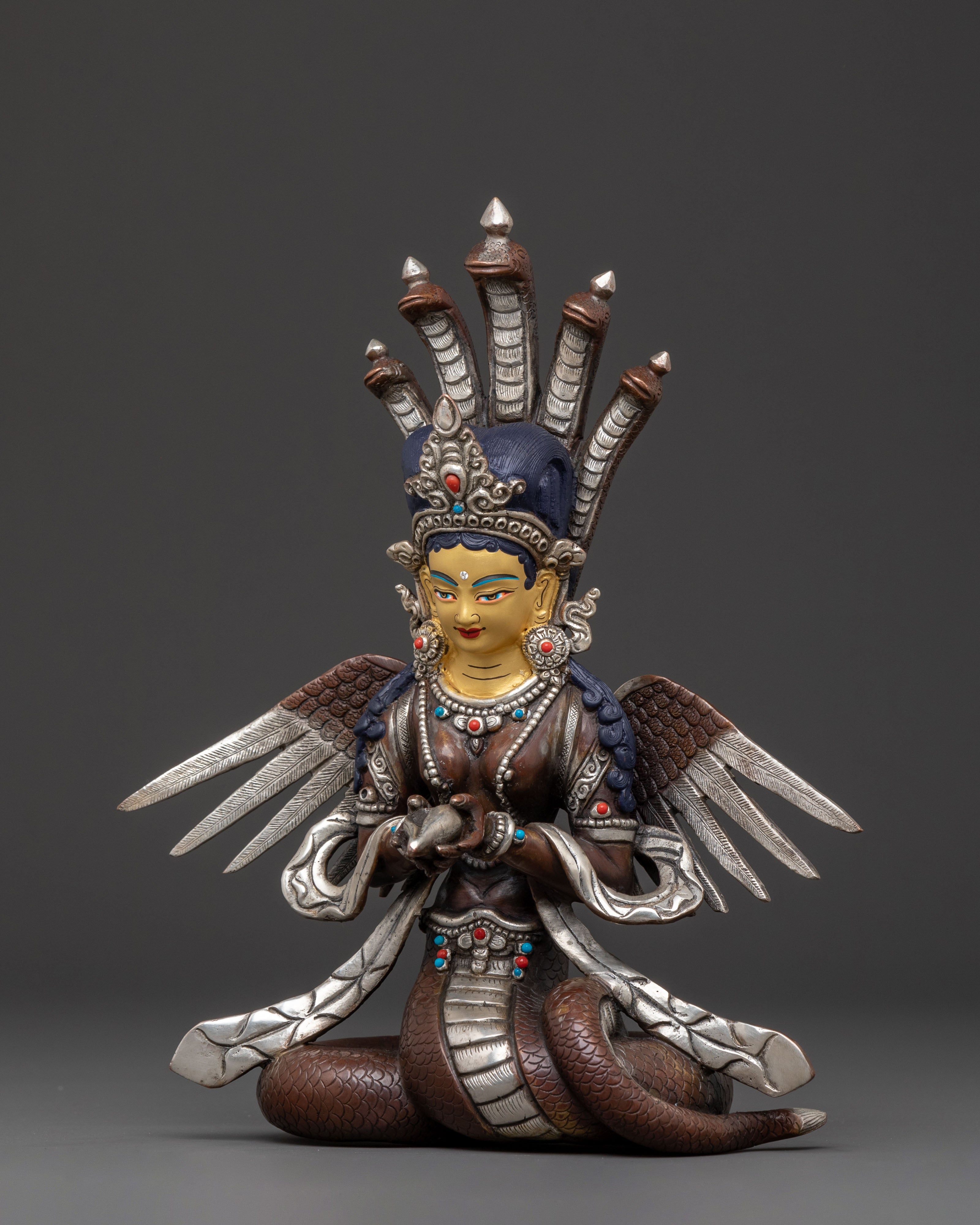 Naag Kanya Spiritual Statue | Enigmatic Serpent Goddess
