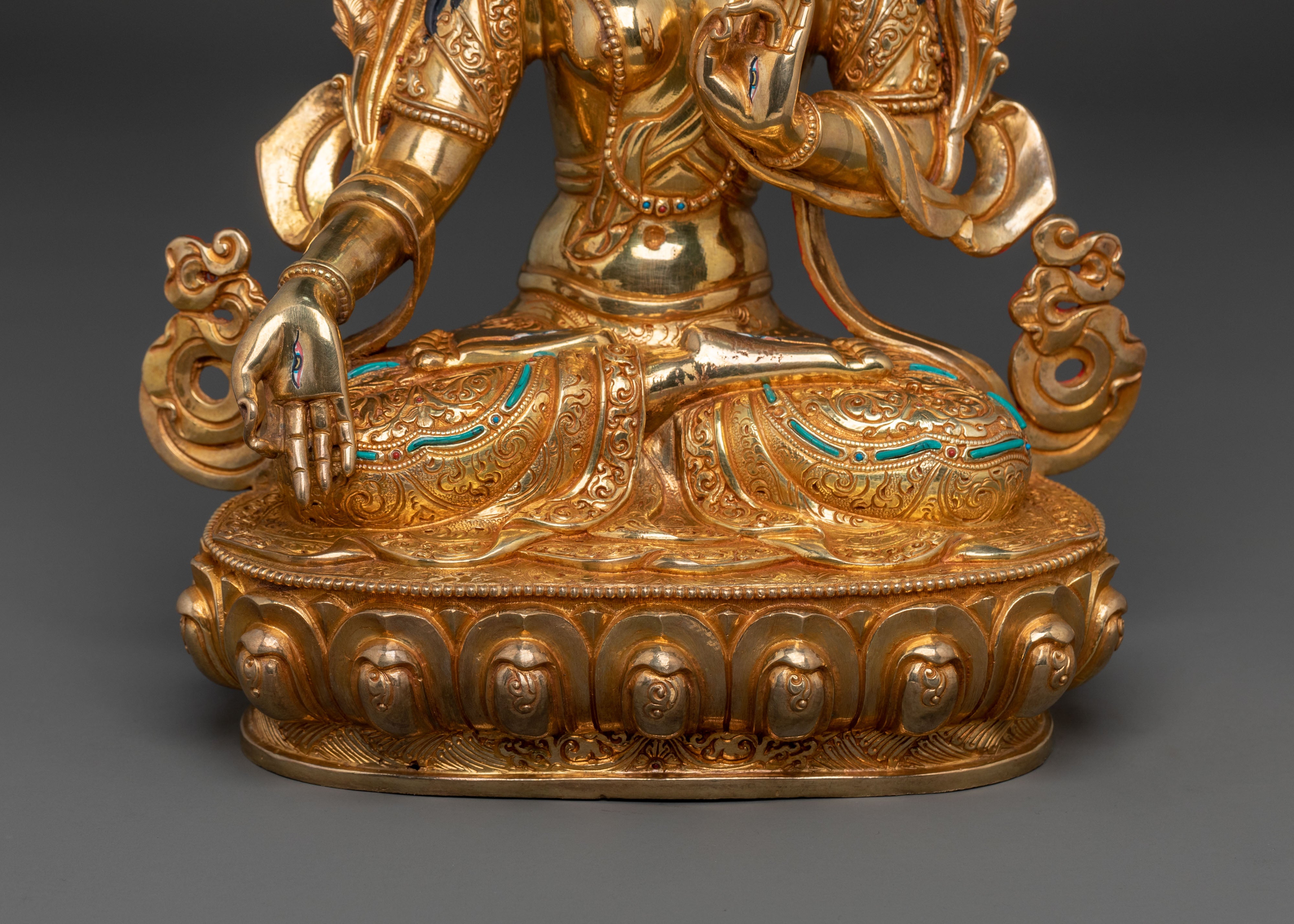 White Tara Sacred Statue | Symbol of Healing