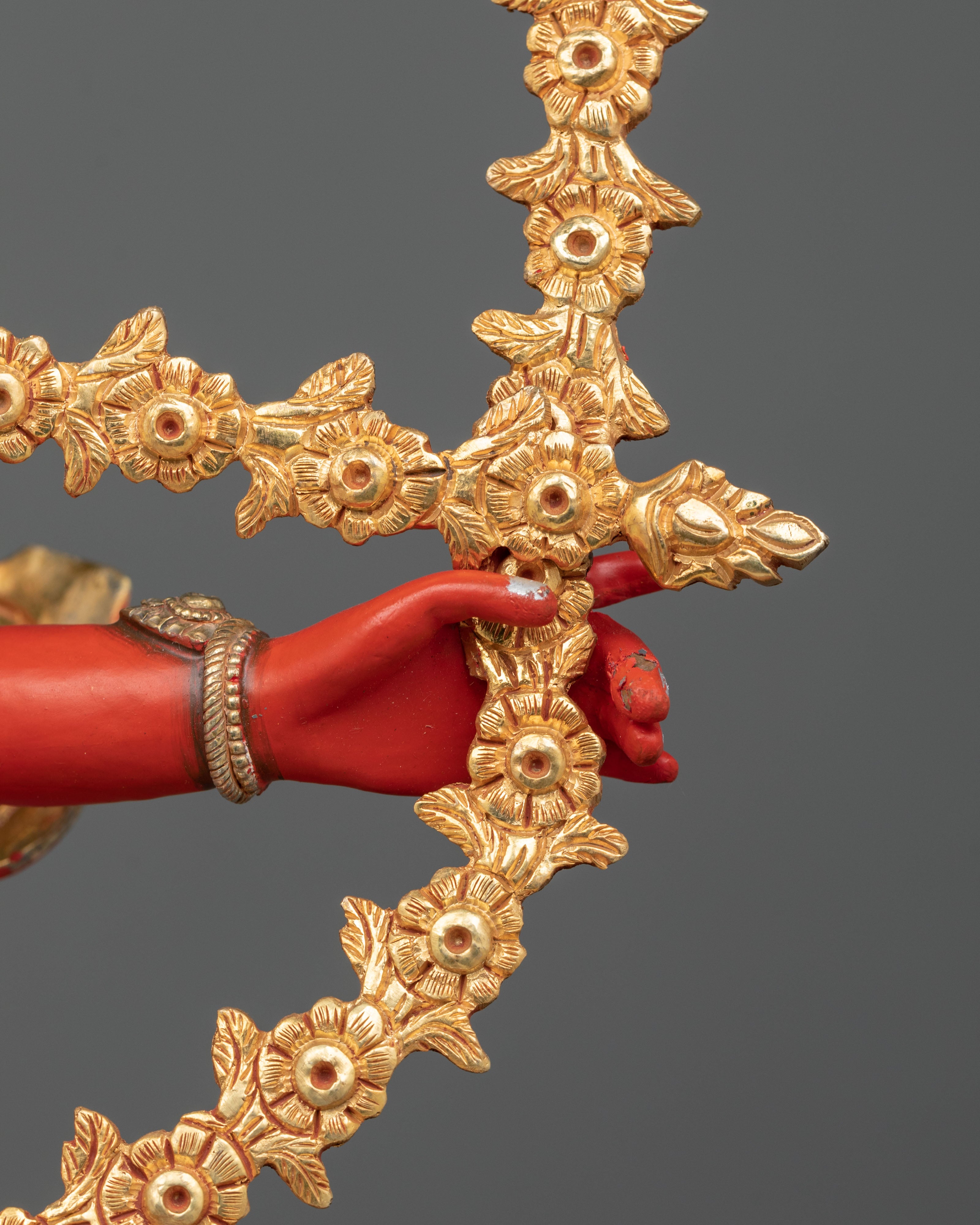 Kurukulla "Red Tara" Sculpture of Protection | Home Decor