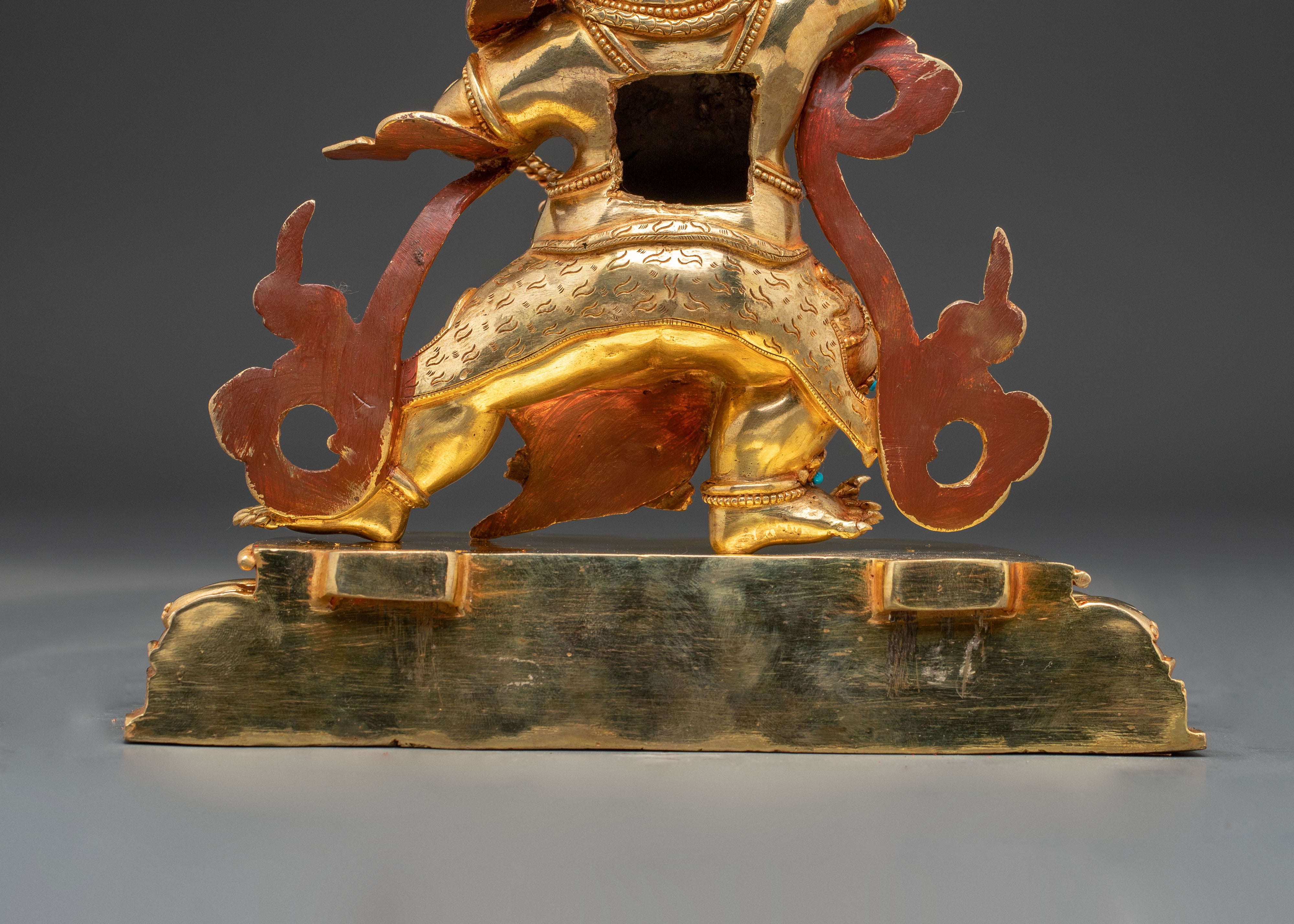 Handcrafted Vajrapani Statue: Protector of Dharma