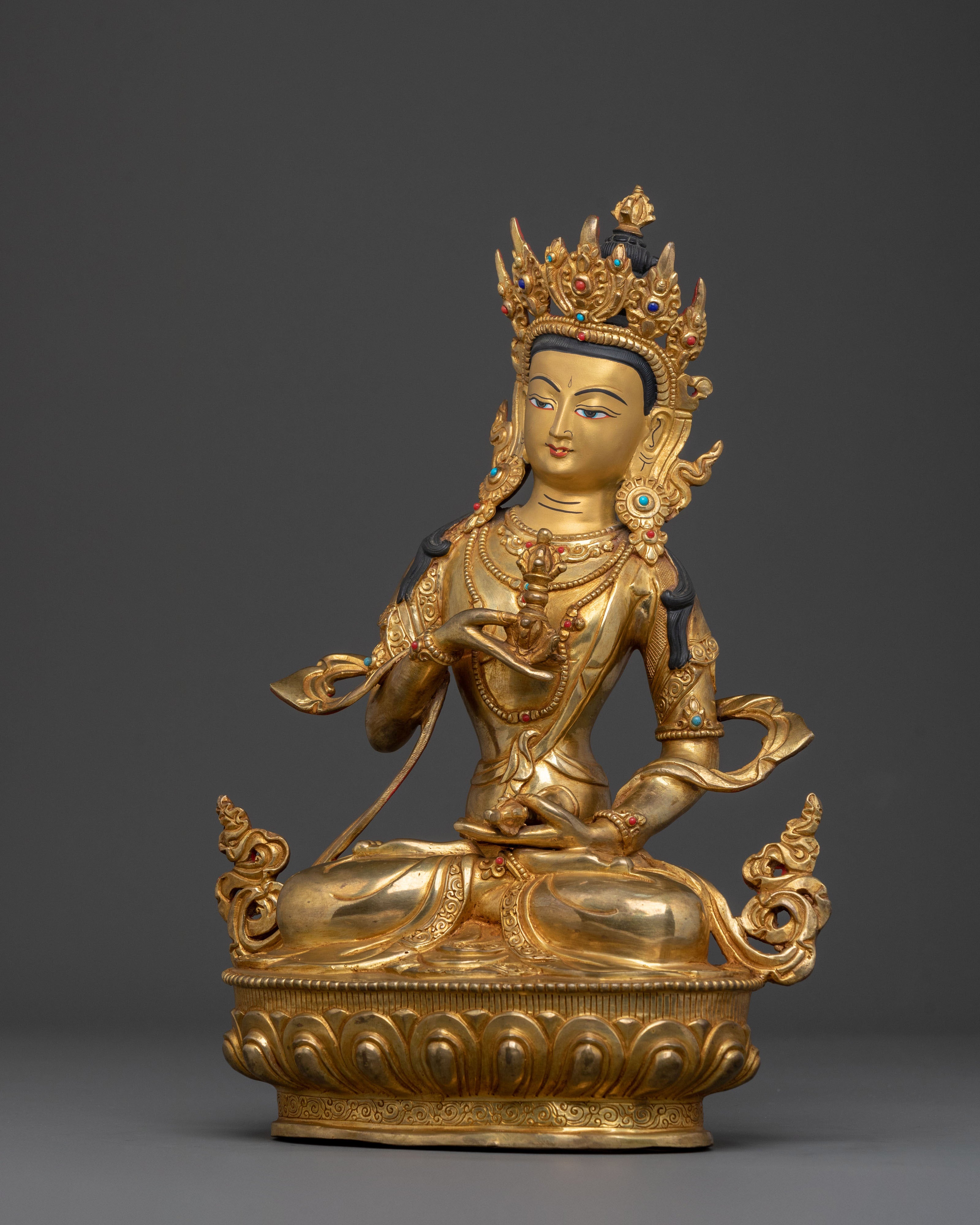 Handmade Vajrasattva Statue | Tibetan Buddhist Deity