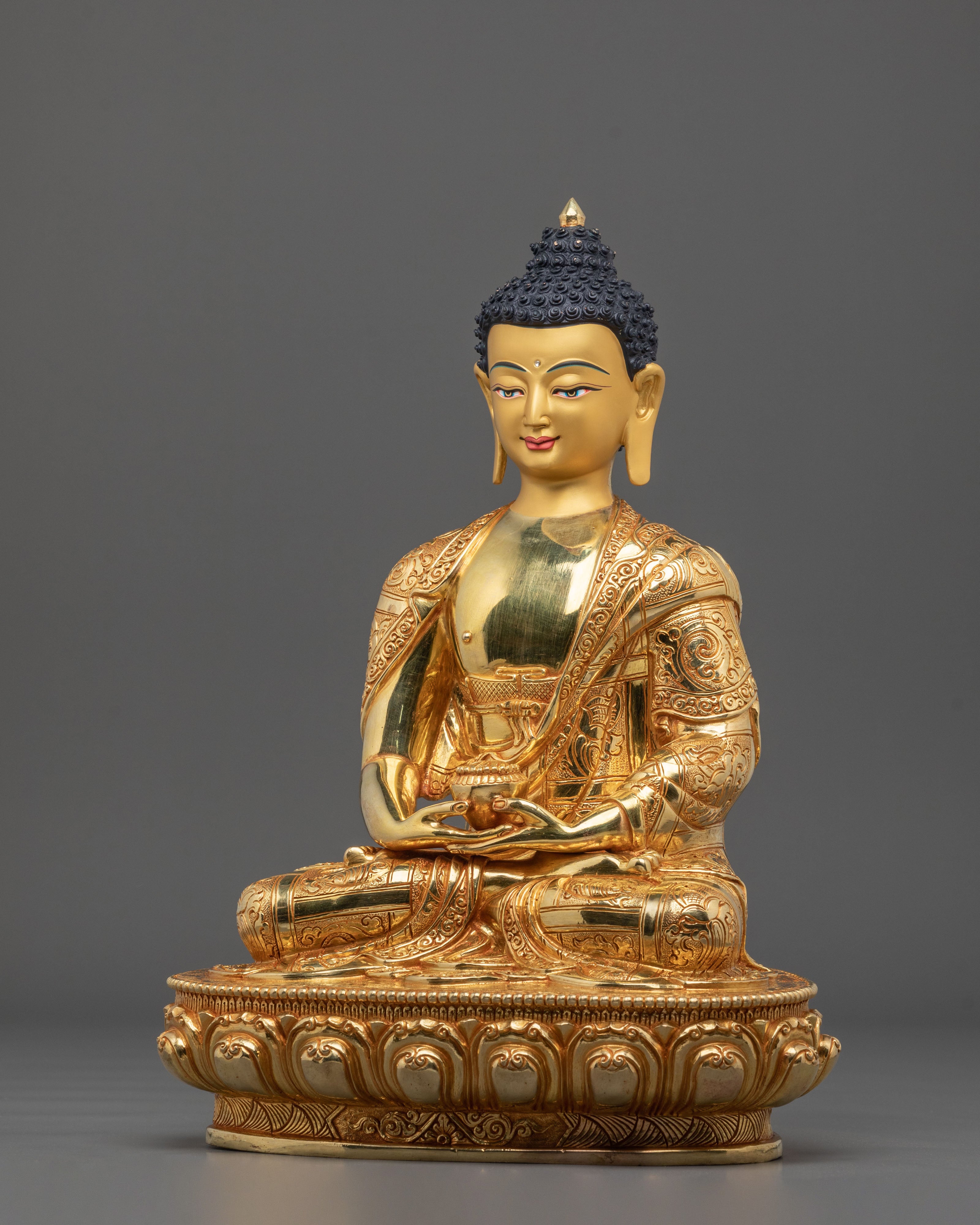 Amitabha Buddha Sculpture | Tibetan Buddhist Figurine