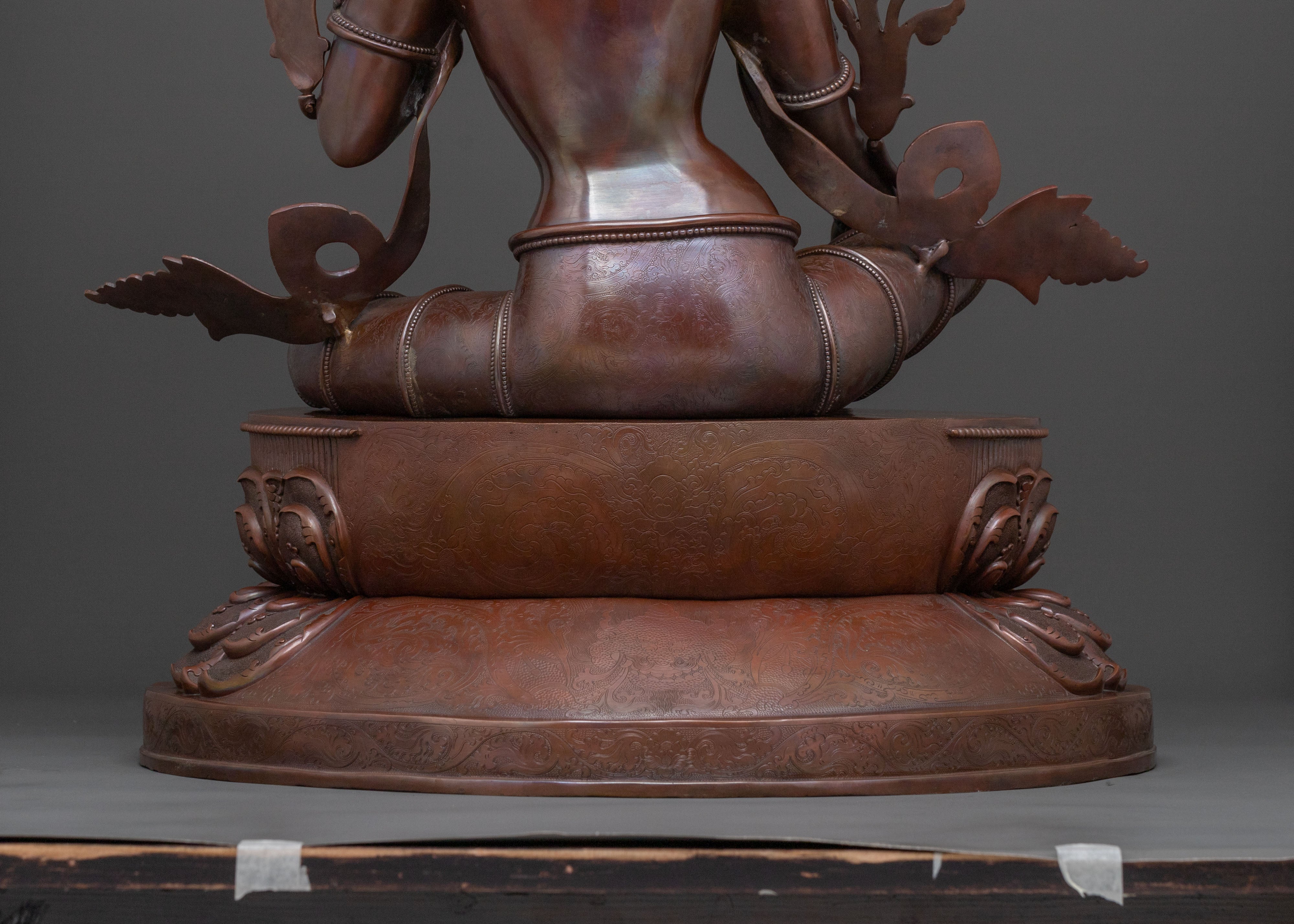 Divine Green Tara Figurine | Tibetan Buddhist Goddess