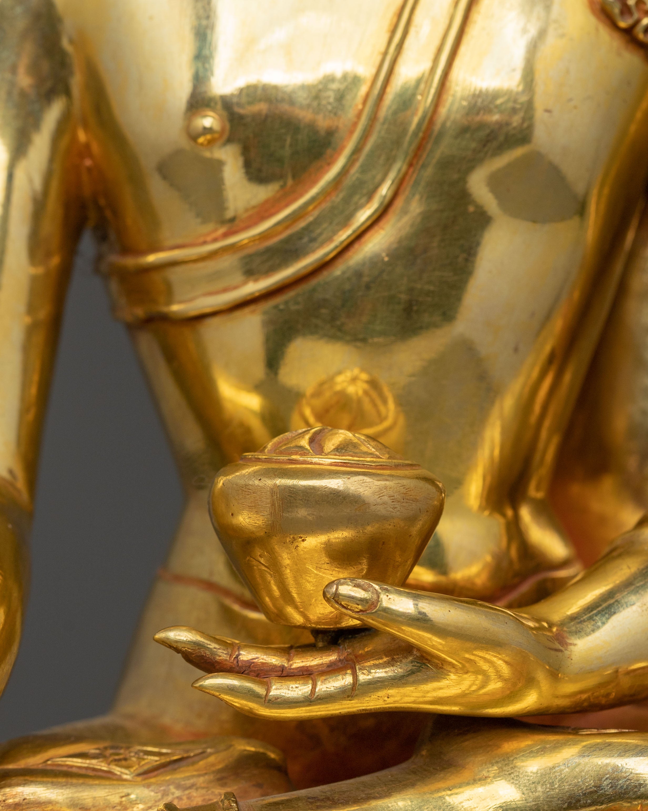 Crown Shakyamuni Buddha Statue | Meditation and Home Altar Decor