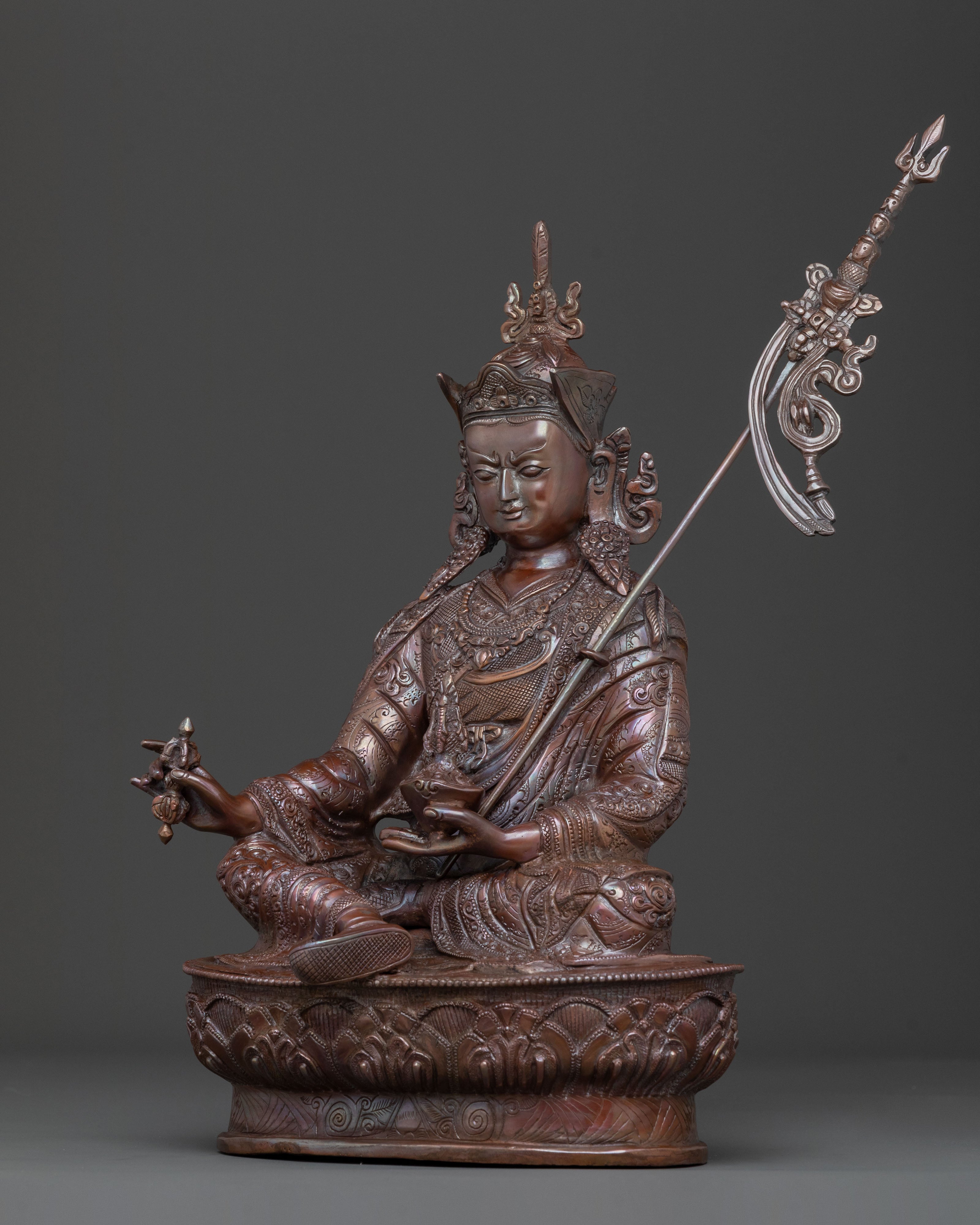 Guru Rinpoche Statue | Divine Buddhist Figurine