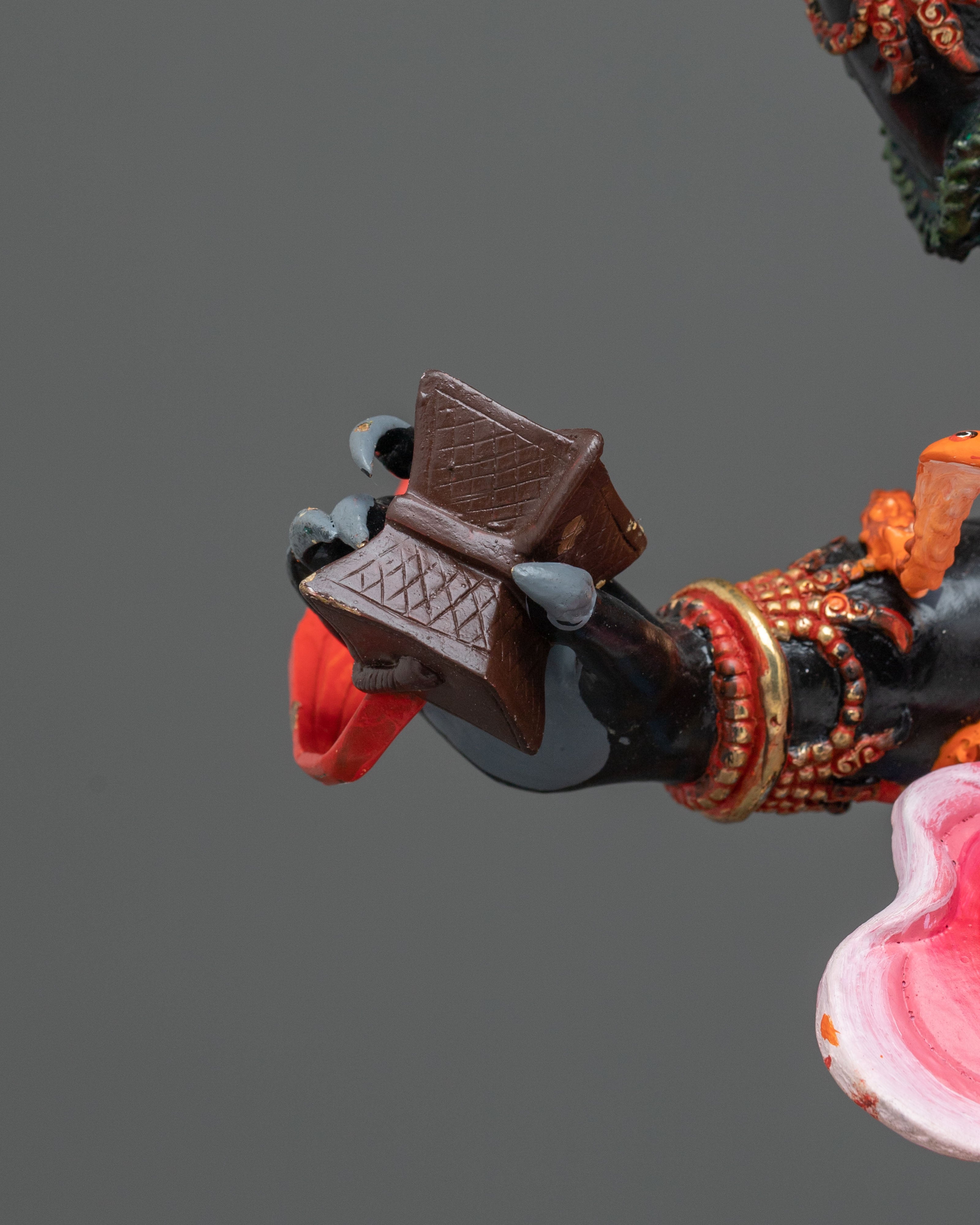 Six-Armed Mahakala Statue | Protector's Majestic Form